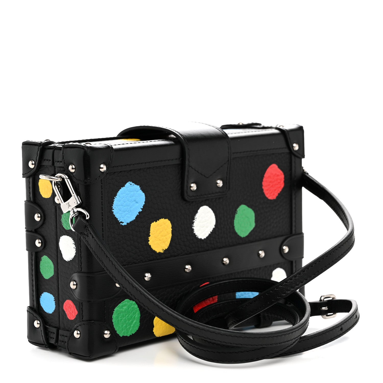 LV X YK Taurillon Petite Malle Black — view 3