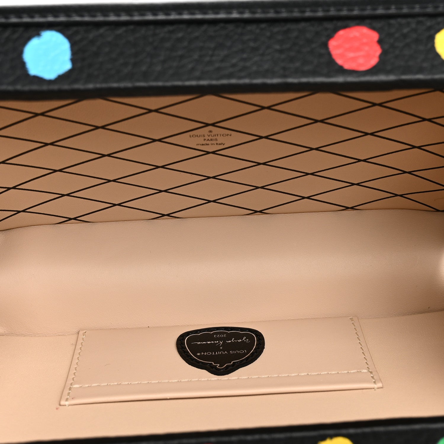 LV X YK Taurillon Petite Malle Black — view 5