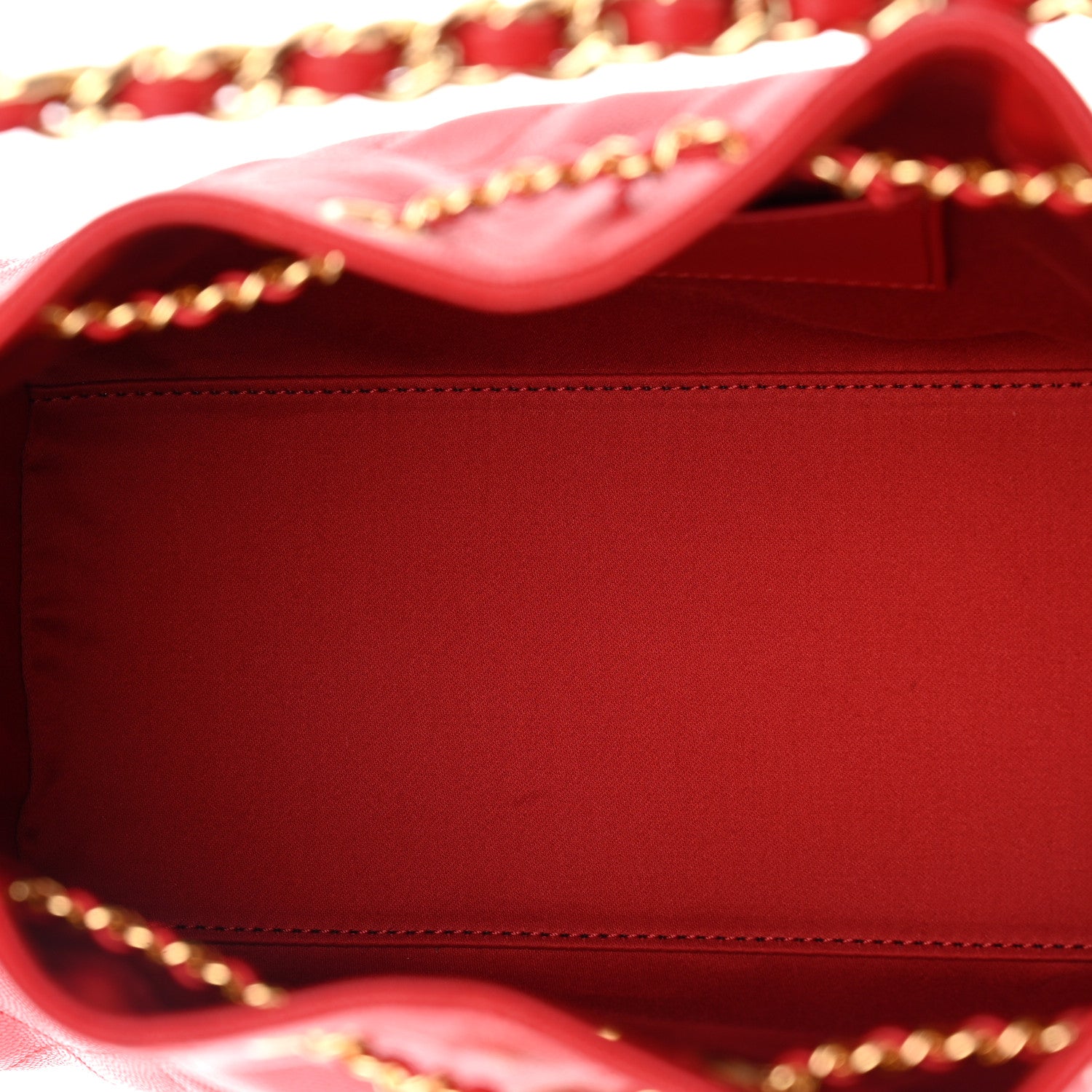 Caviar Quilted Small Chanel 25 Handbag Dark Red — view 5