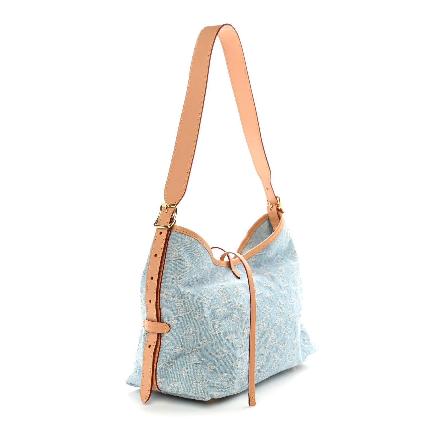 Monogram Denim CarryAll PM Sky Blue — view 3