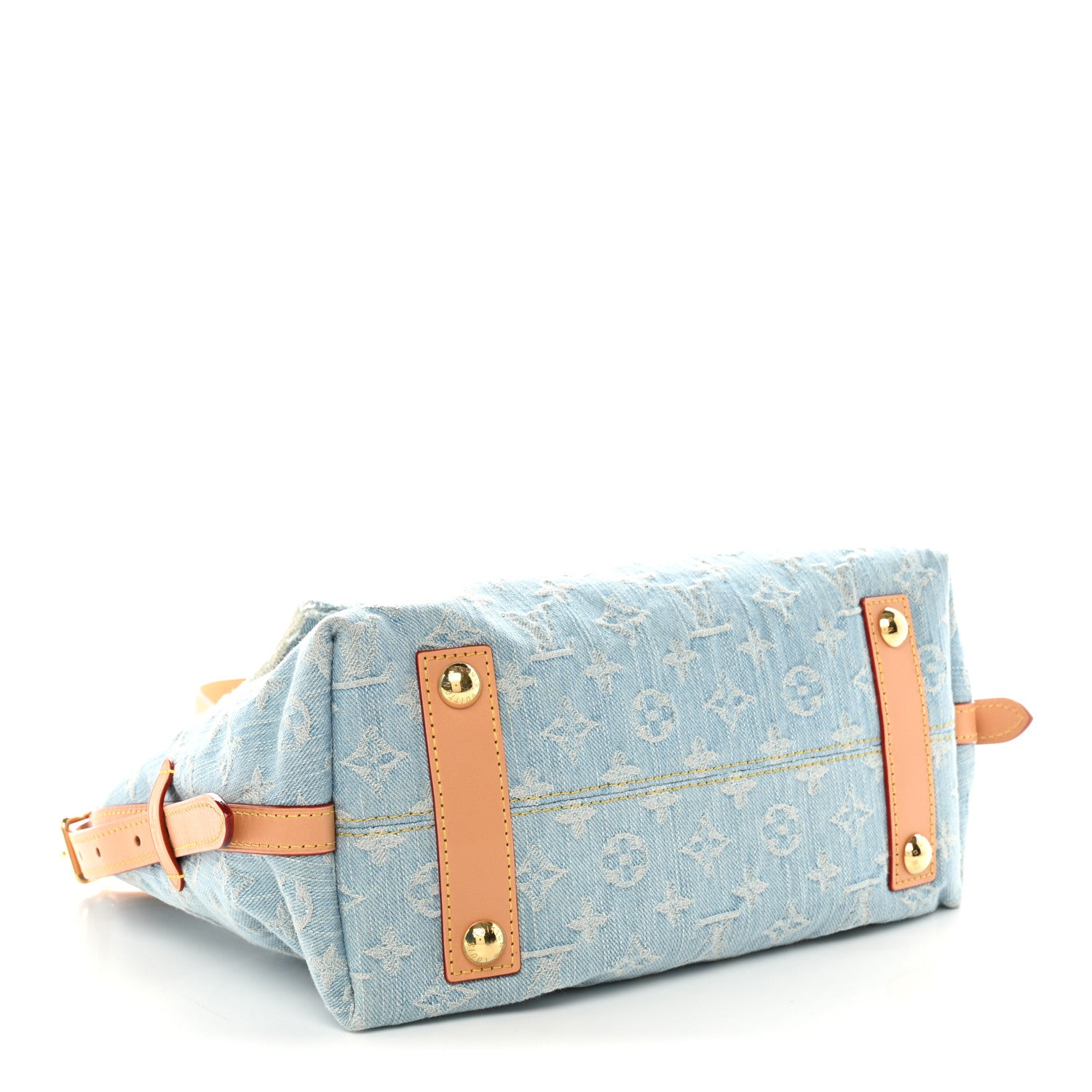 Monogram Denim CarryAll PM Sky Blue — view 4