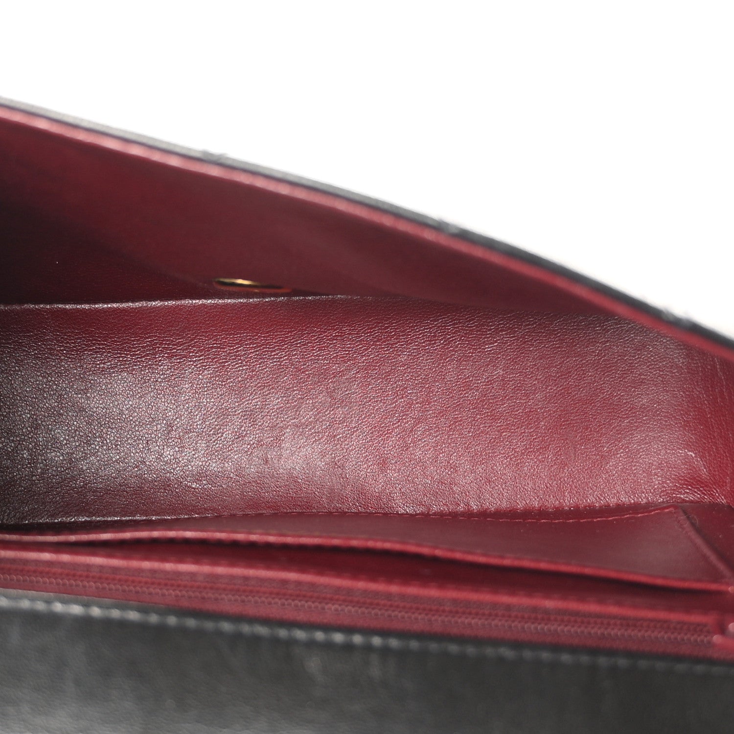 Lambskin Quilted Small Single Flap Black — view 5