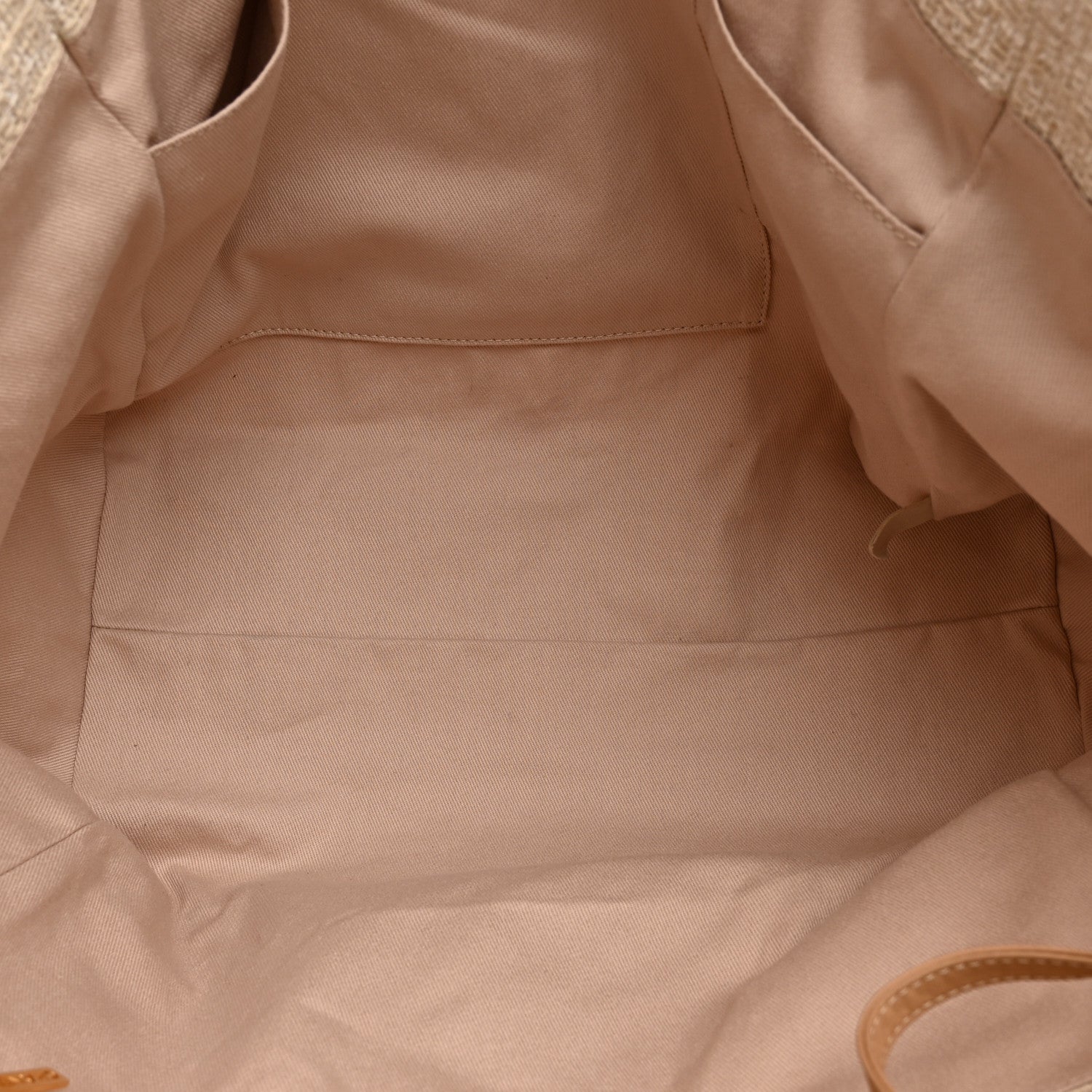 Canvas Medium Deauville Tote Light Beige — view 5