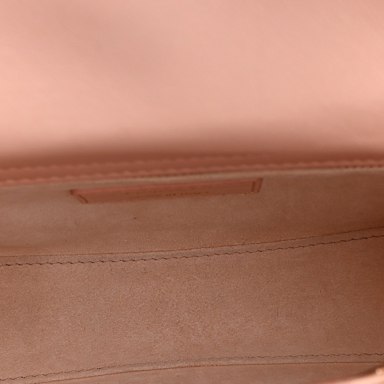 Ostrich Mini Lady Dior Light Pink — view 5