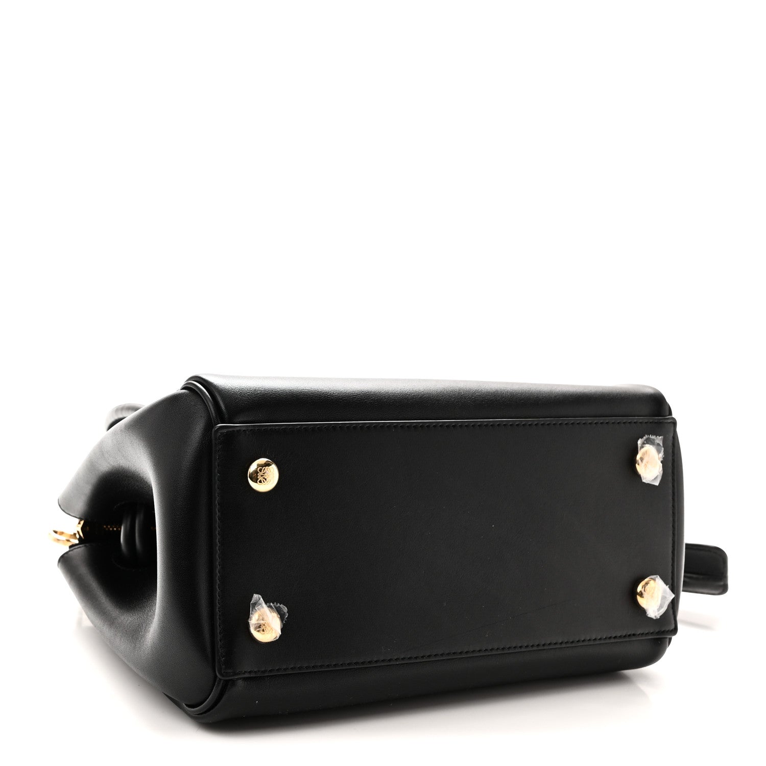 Supple Calfskin Small Madrid Bag Black — view 4