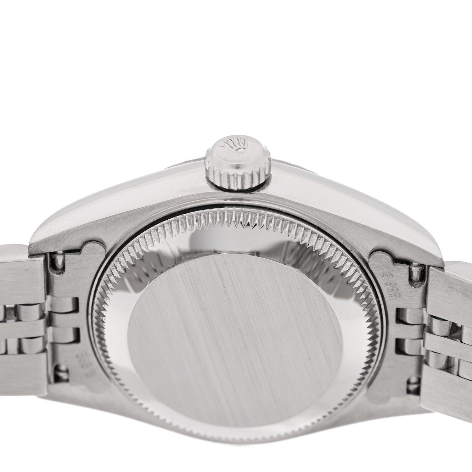 Stainless Steel 18K White Gold Diamond 26mm Oyster Perpetual Datejust Watch Silver Jubilee 79174 — view 4