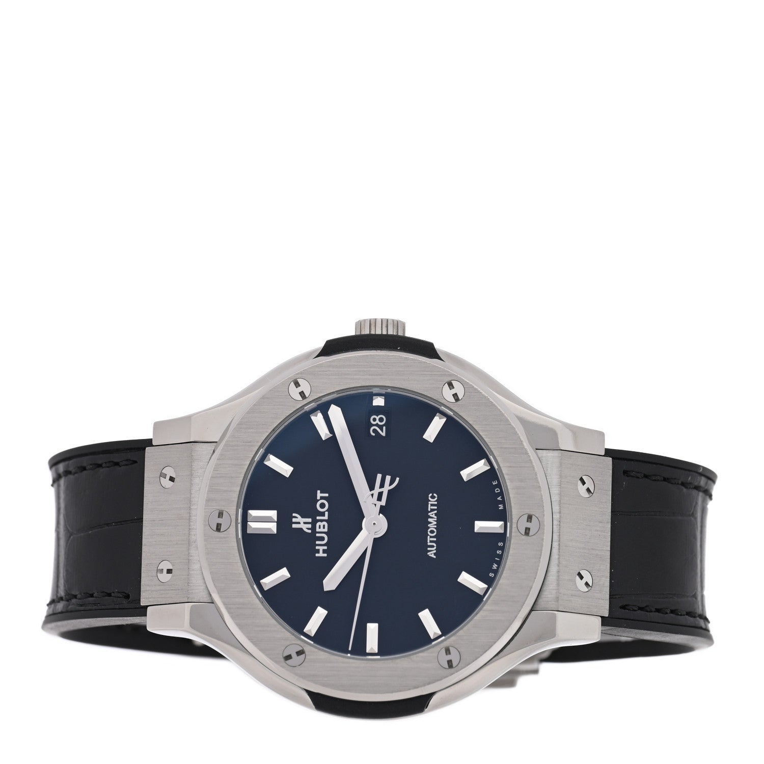 Titanium Alligator 38mm Classic Fusion Automatic Watch Black 565.NX.1171.LR — view 2
