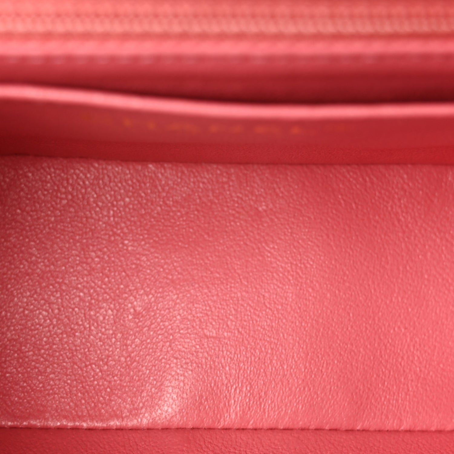 Caviar Quilted Mini Rectangular Flap Dark Pink — view 5