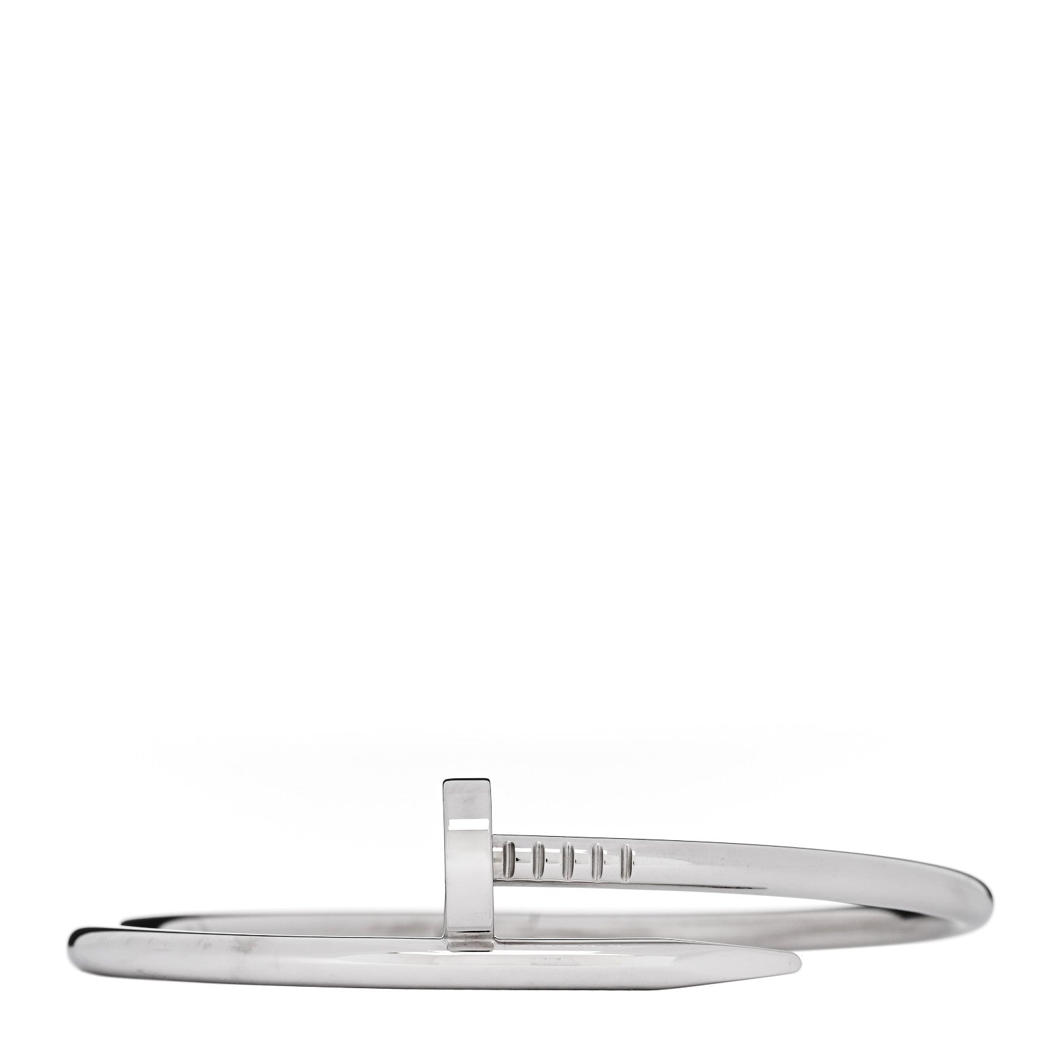 18K White Gold Juste Un Clou Bracelet 17
