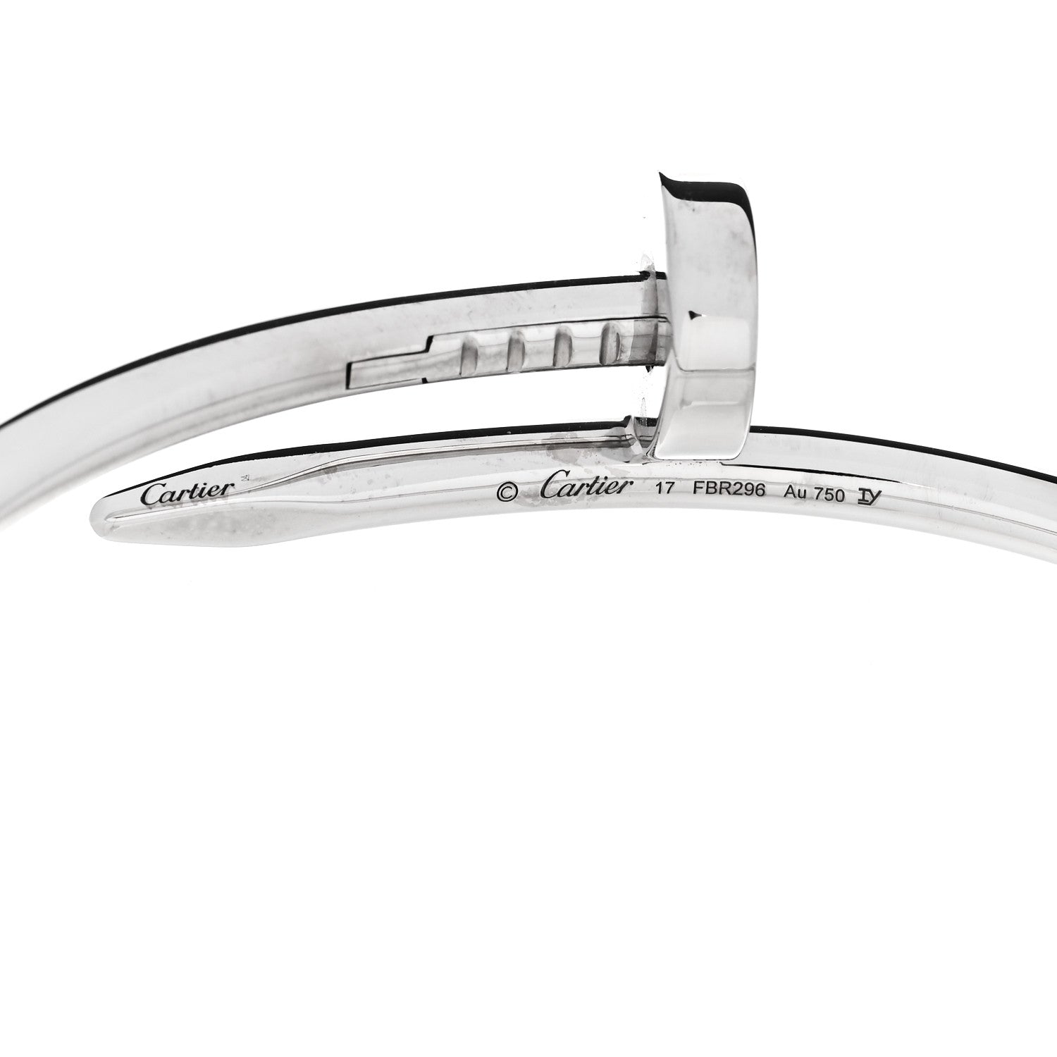 18K White Gold Juste Un Clou Bracelet 17 — view 4