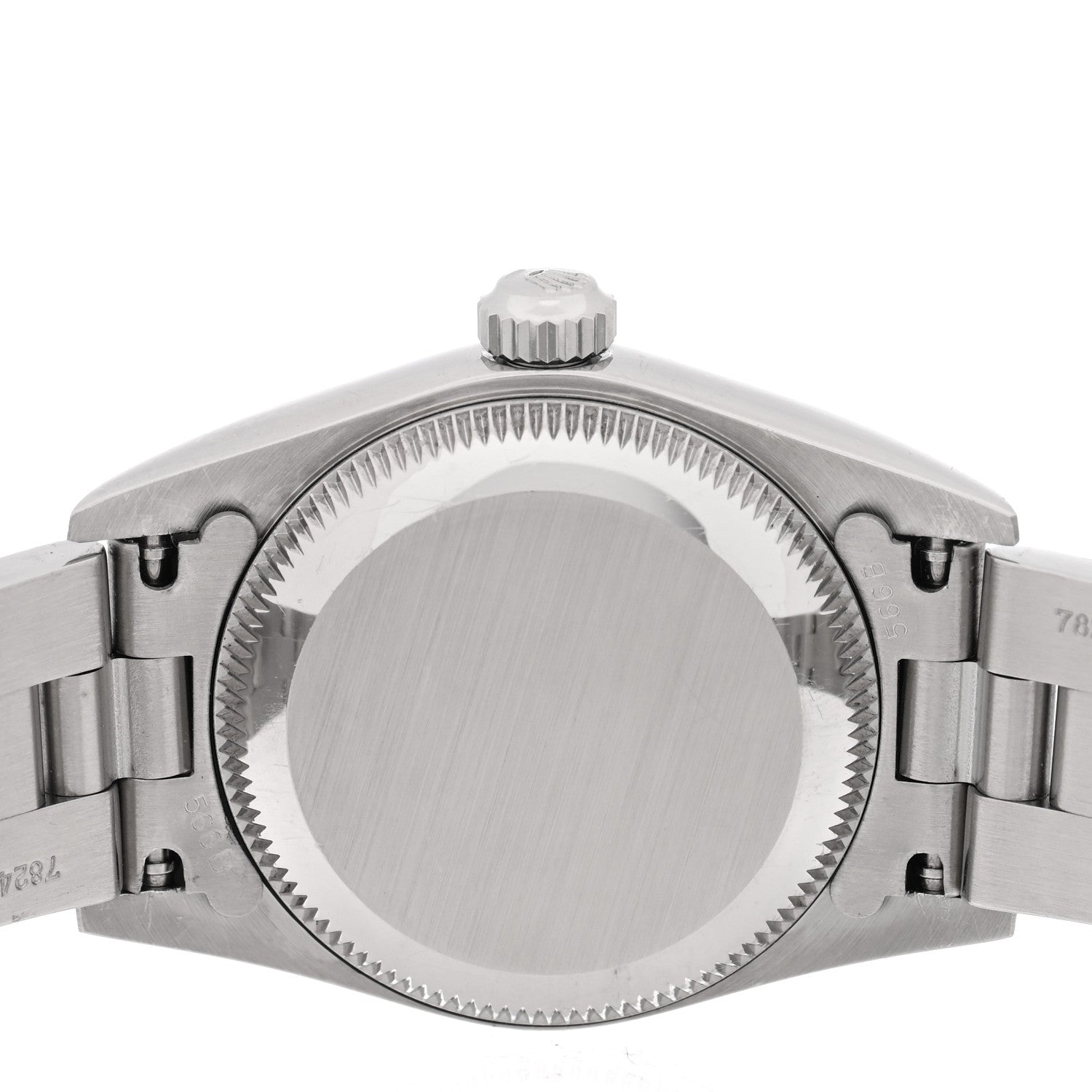 Stainless Steel 24mm Oyster Perpetual Datejust Watch Pink 76080 — view 4