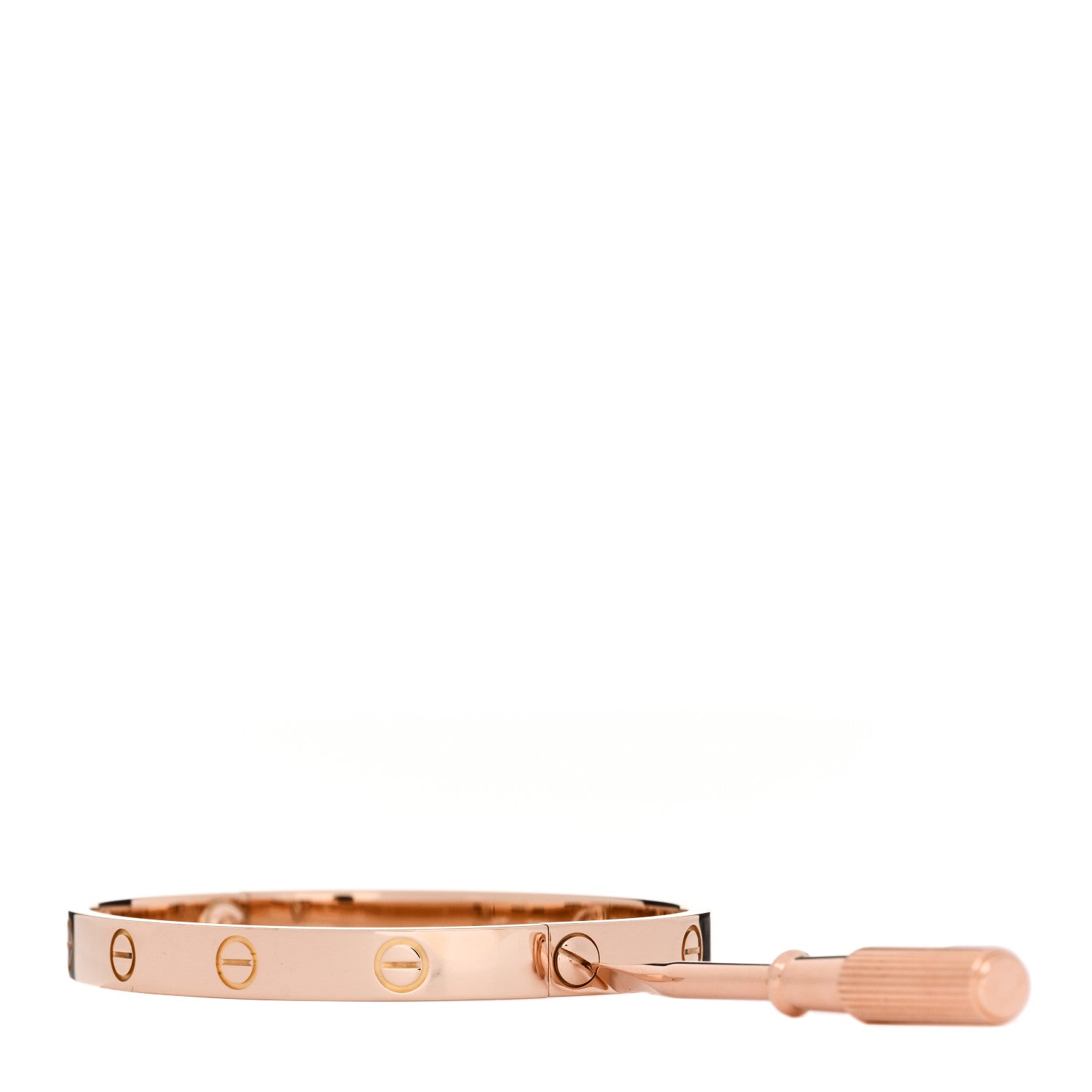 18K Pink Gold LOVE Bracelet 17 — view 3