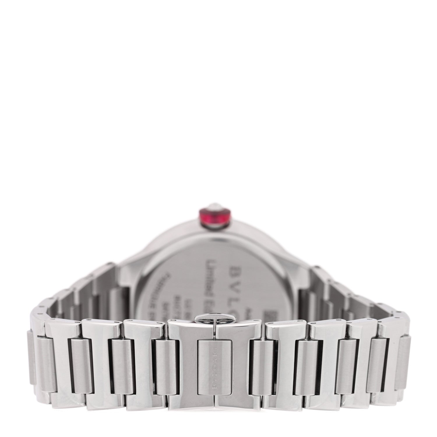 Stainless Steel Diamond 33mm Blue Aventurine Lucea Automatic Watch — view 3