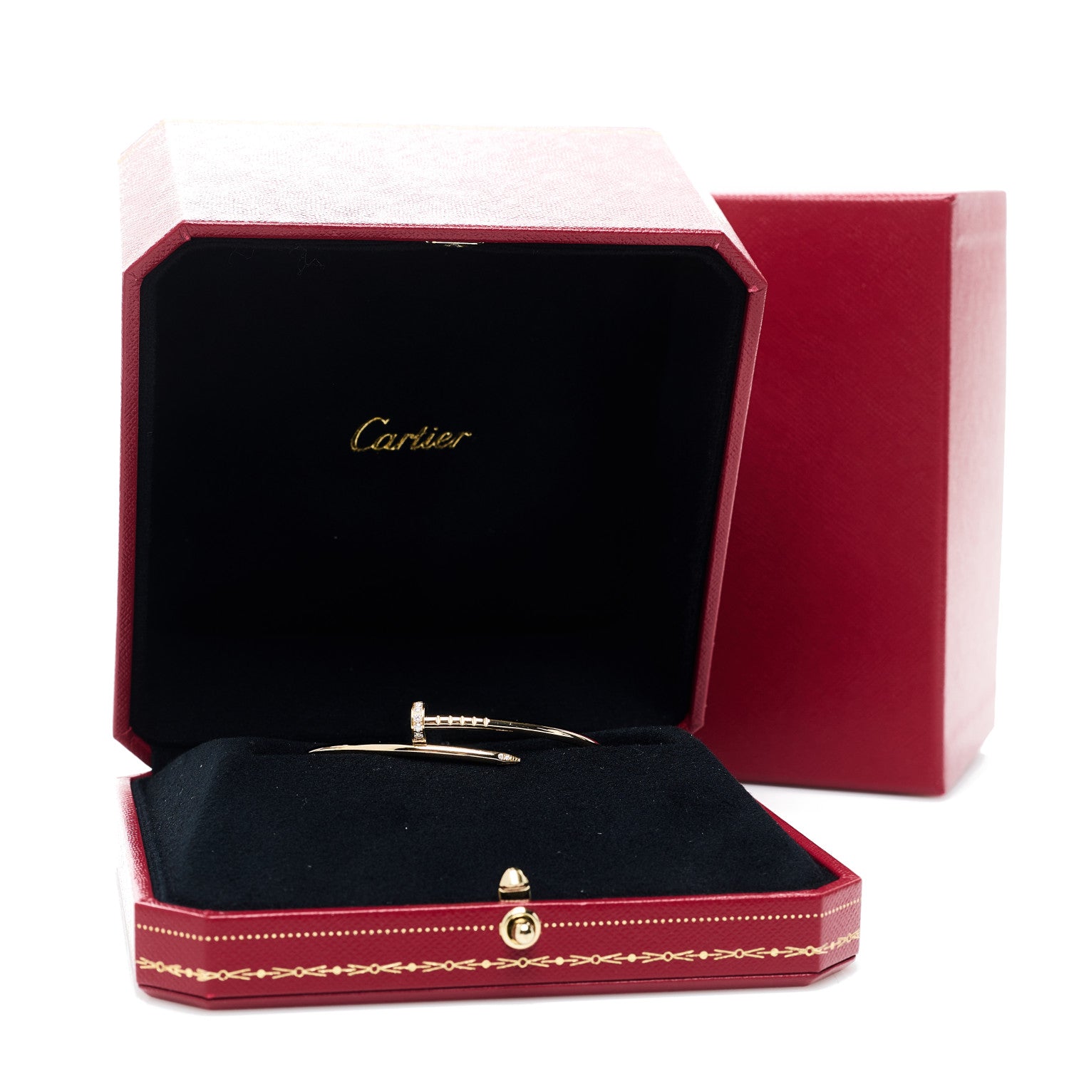18K Yellow Gold Diamond Small Juste Un Clou Bracelet 15 — view 4