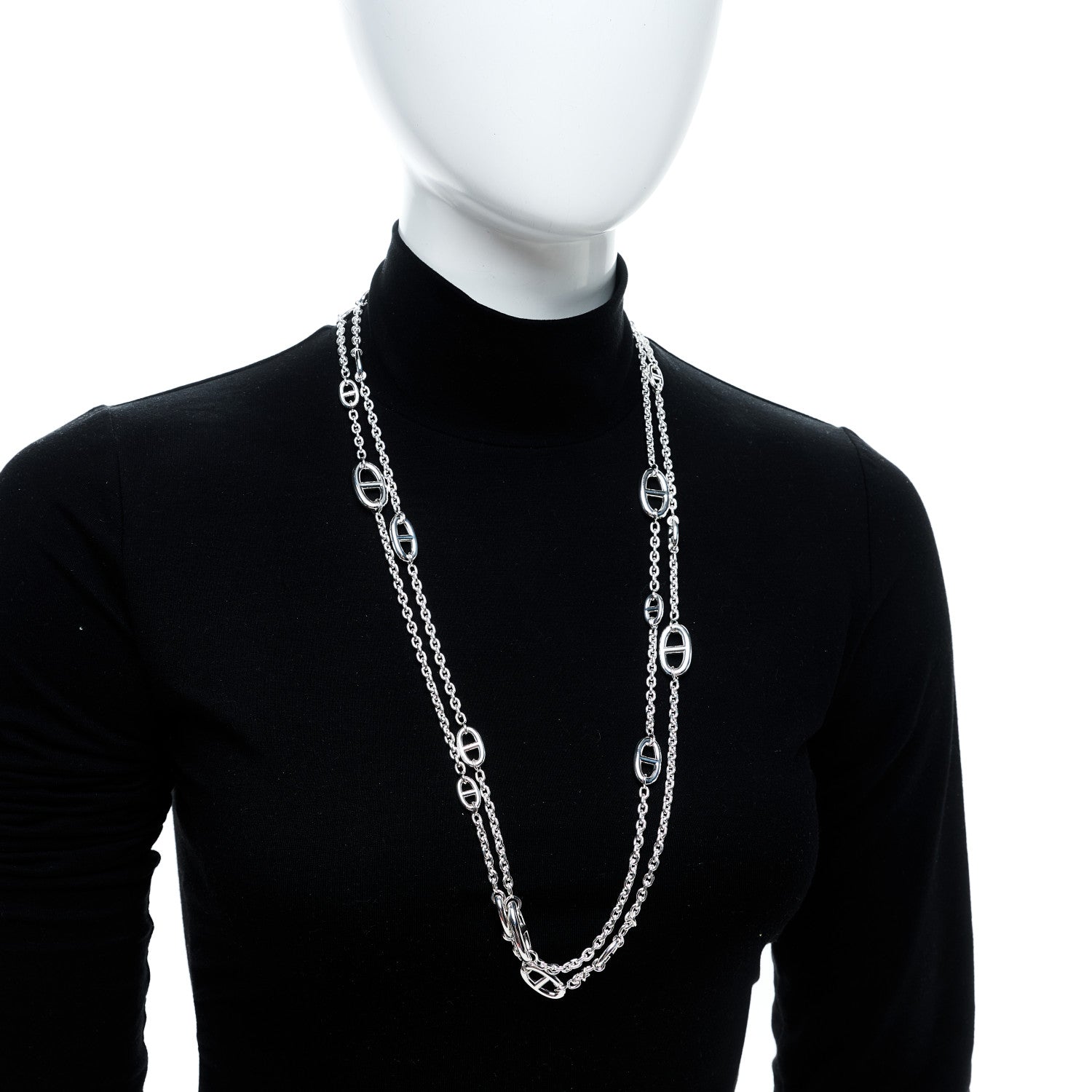 Sterling Silver Farandole Necklace 160 — view 2