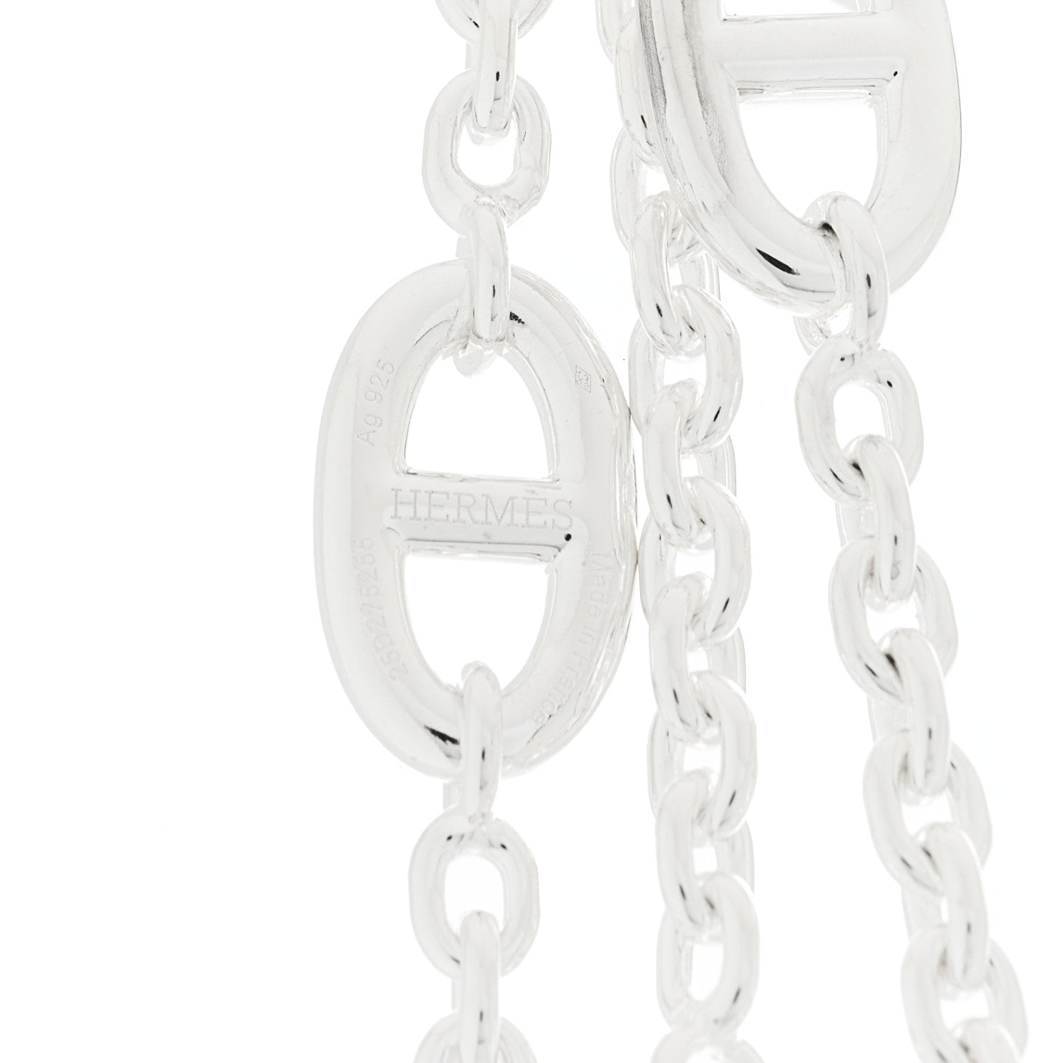 Sterling Silver Farandole Necklace 160 — view 4