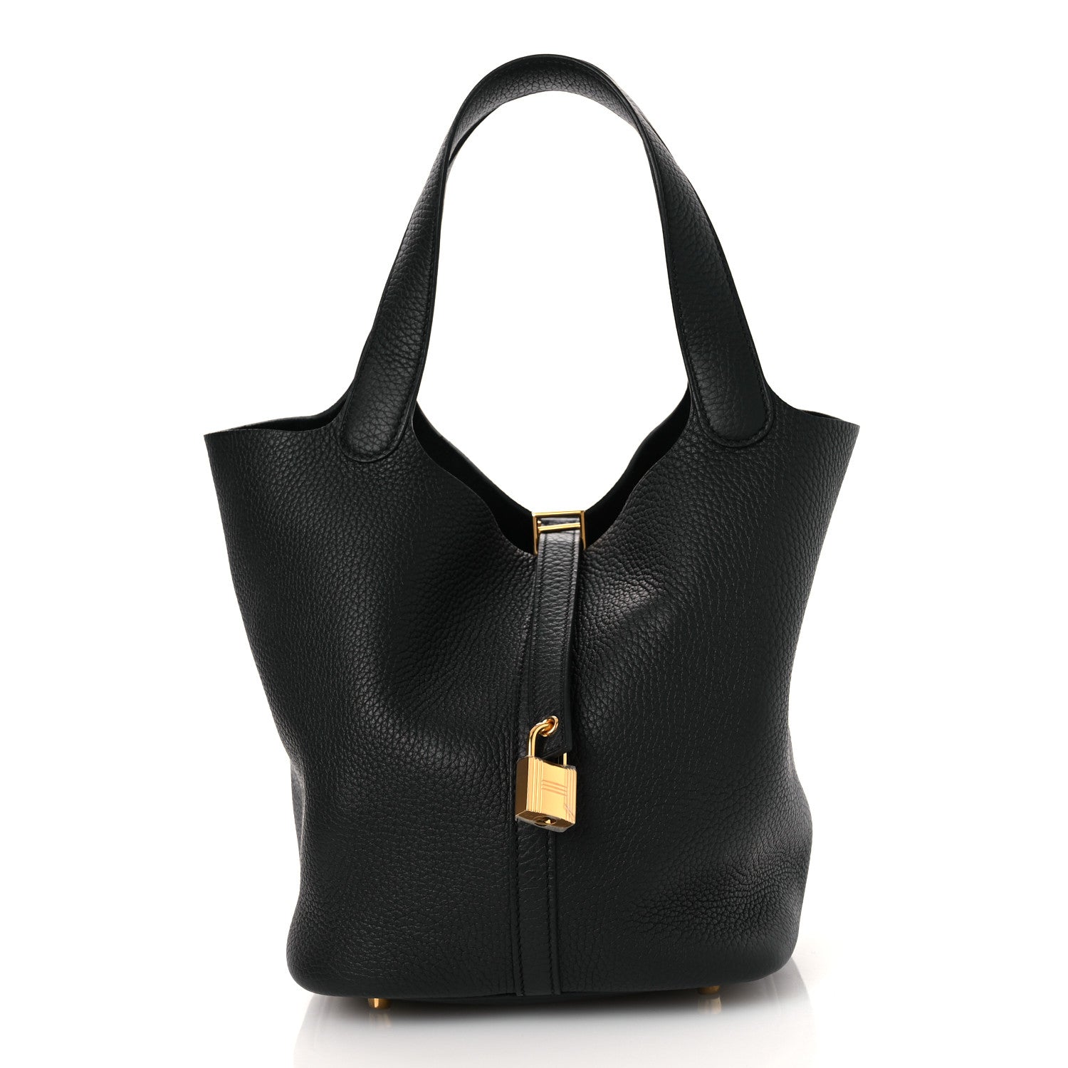 Taurillon Clemence Picotin Lock 22 MM Black