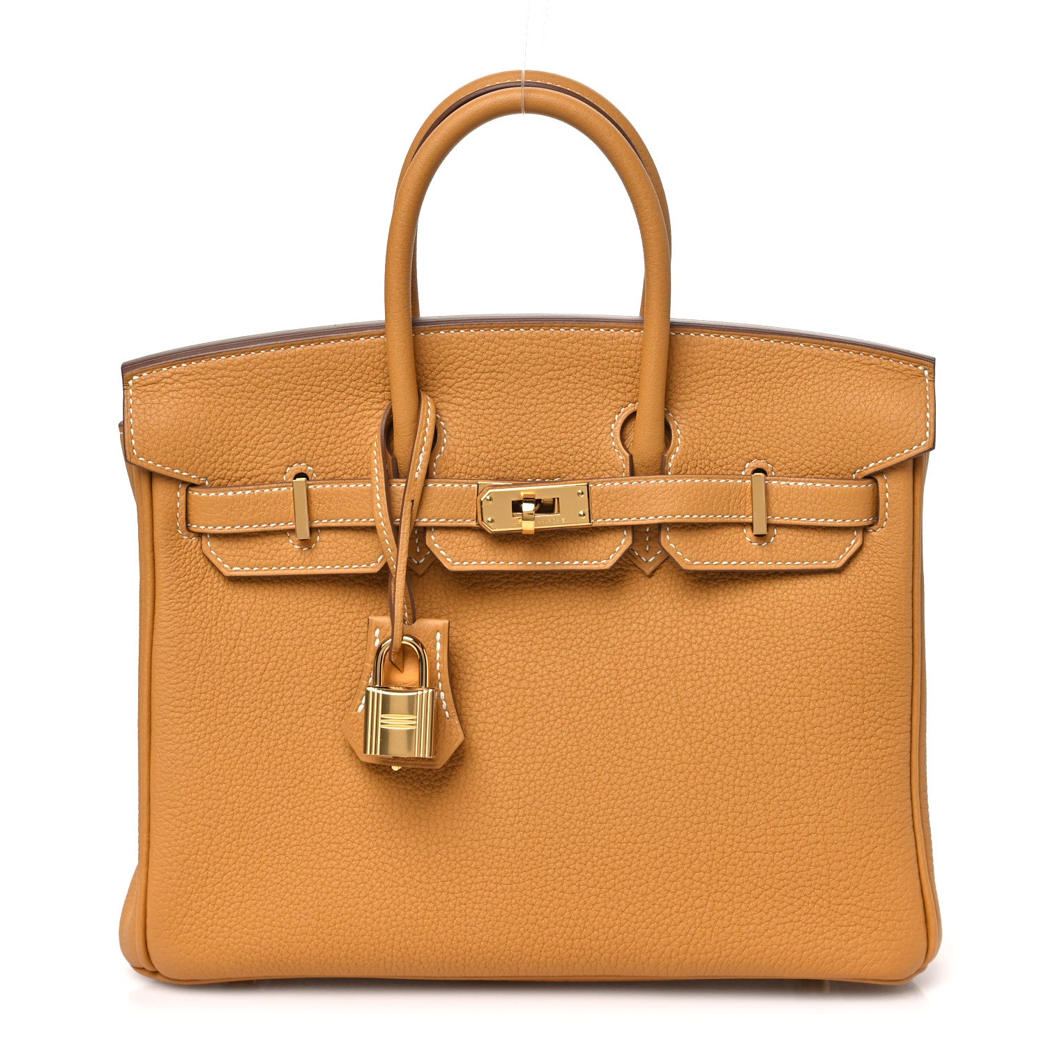 Togo Birkin 25 Natural Sable — view 1