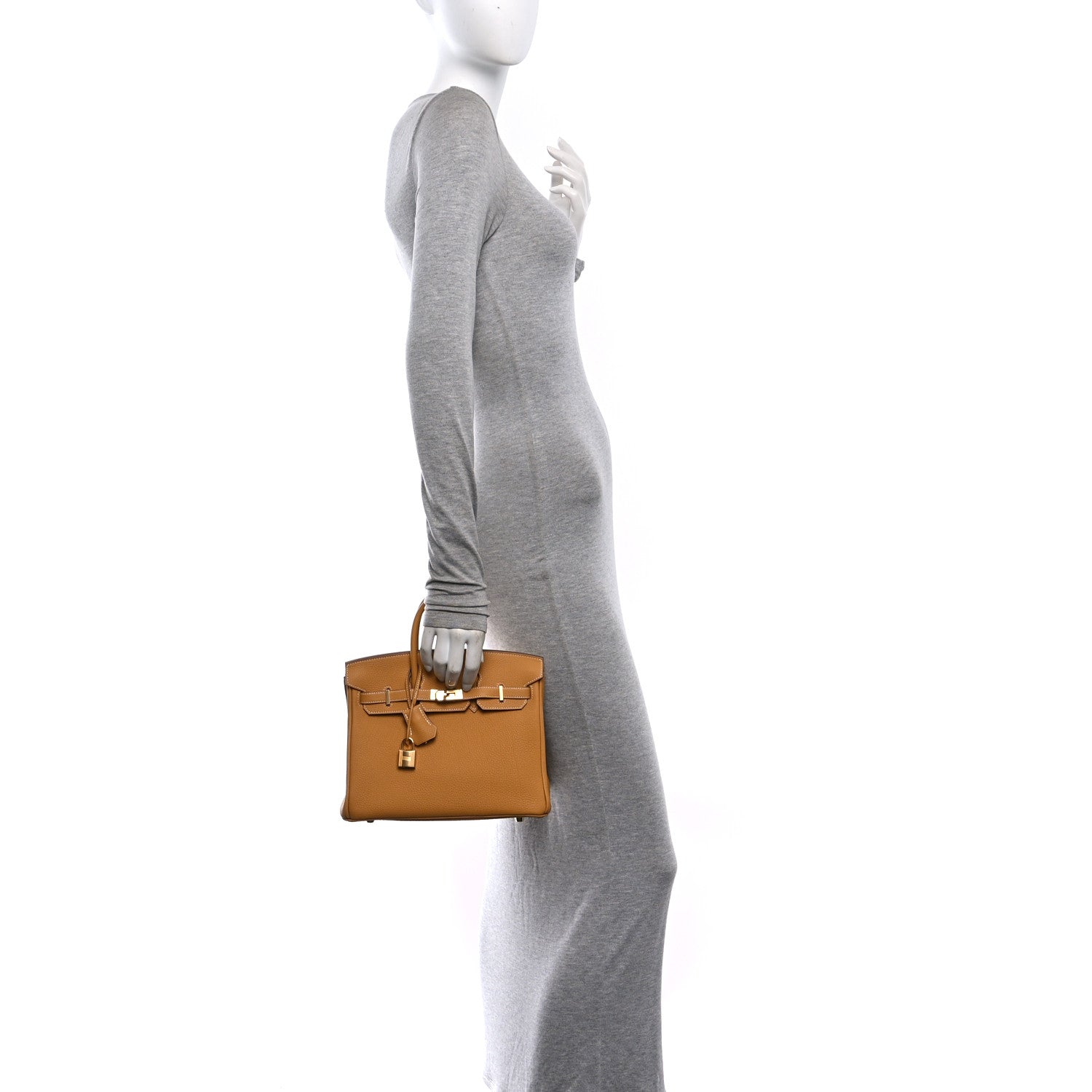 Togo Birkin 25 Natural Sable — view 2