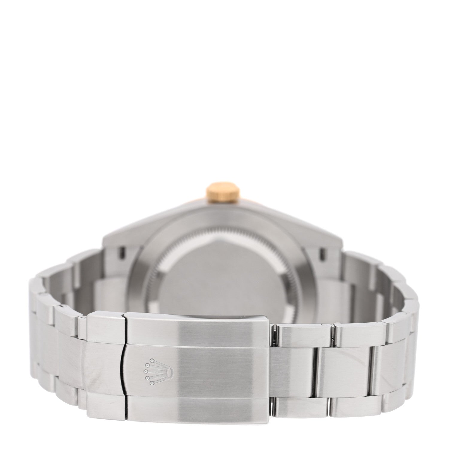 Stainless Steel 18K Yellow Gold 41mm Oyster Perpetual 100th Anniversary Watch Slate 134303 — view 3