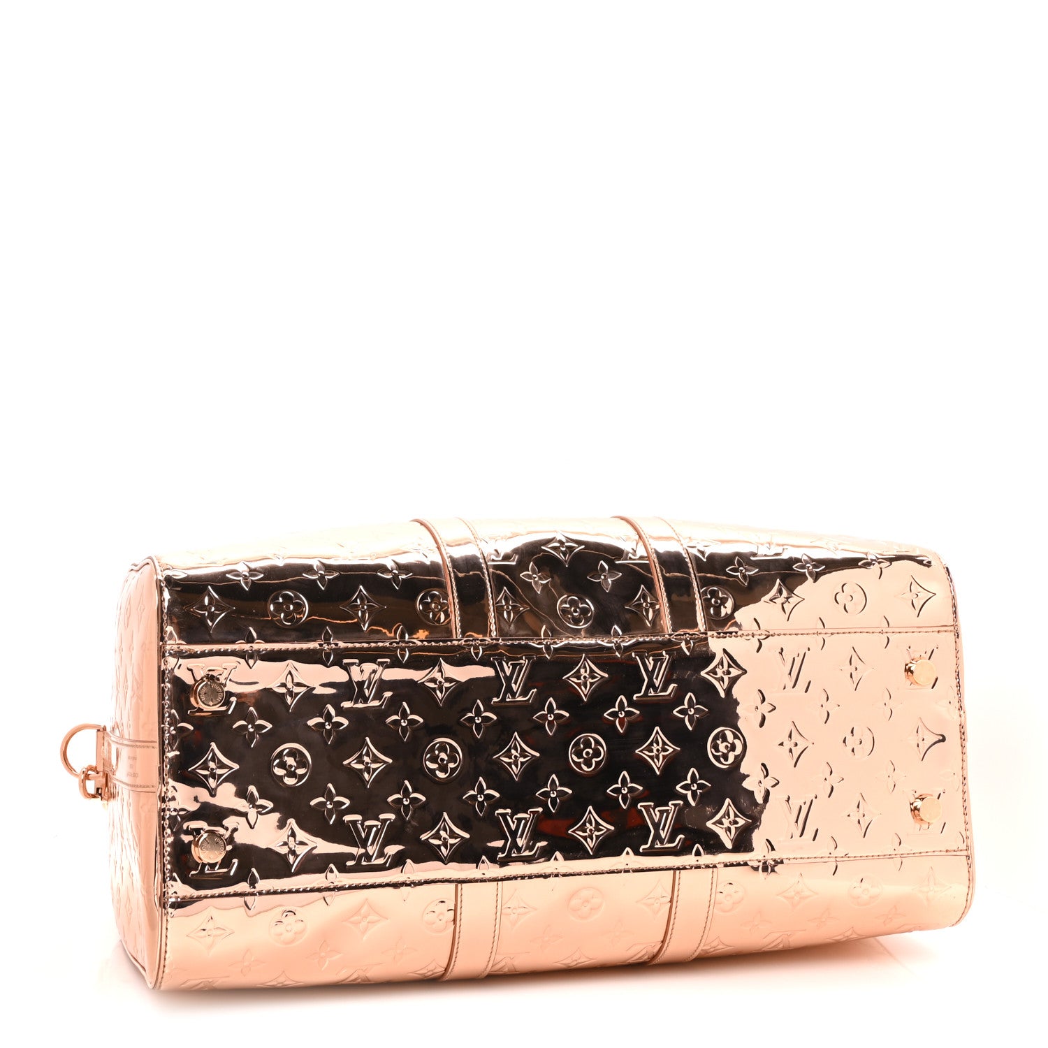 Monogram Mirror Keepall Bandouliere 45 Copper — view 4