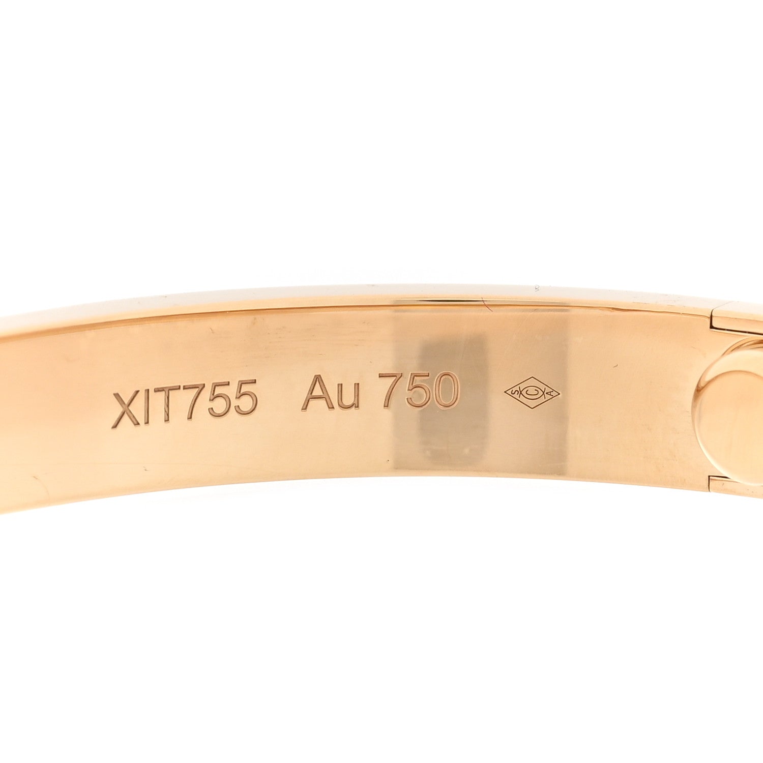 18K Yellow Gold LOVE Bracelet 16 — view 4