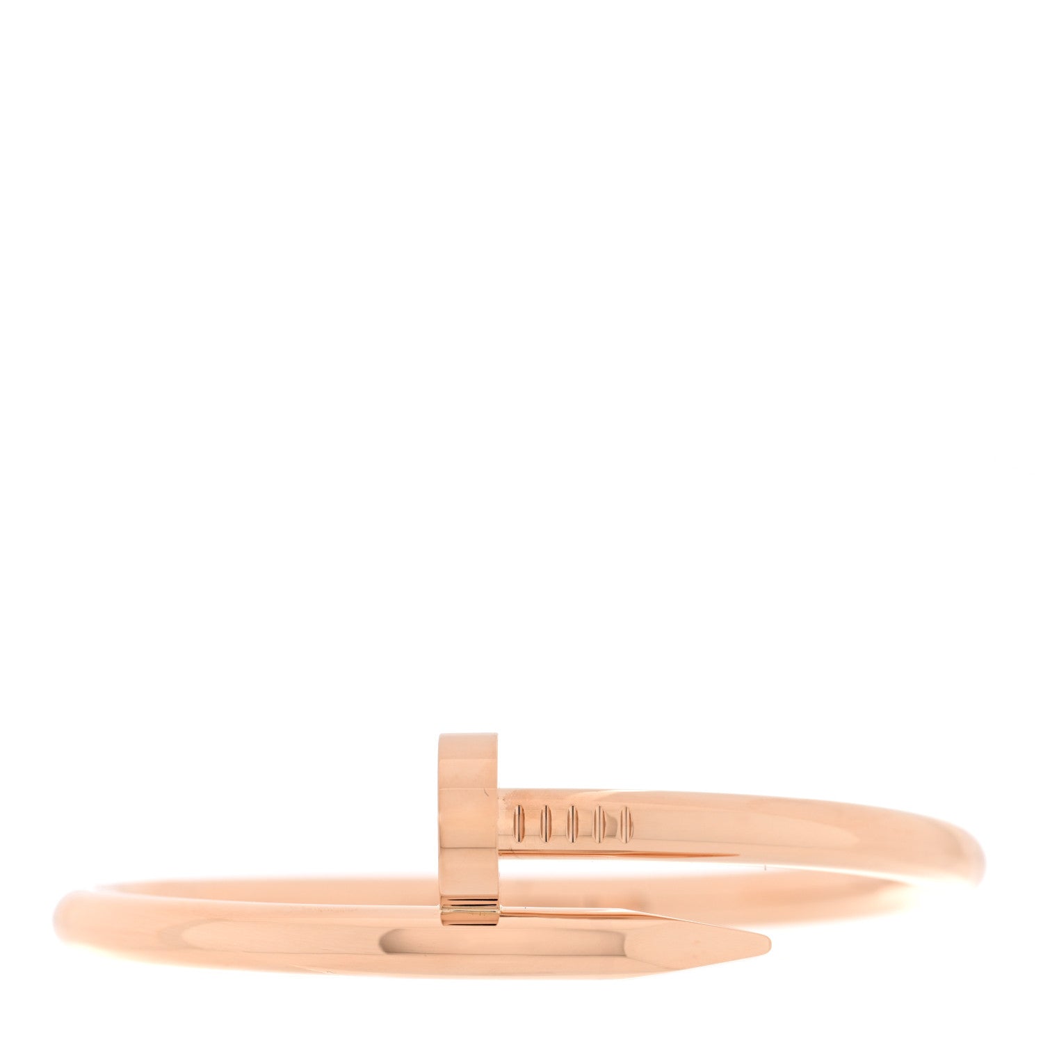 18K Pink Gold Large Juste Un Clou Bracelet 18