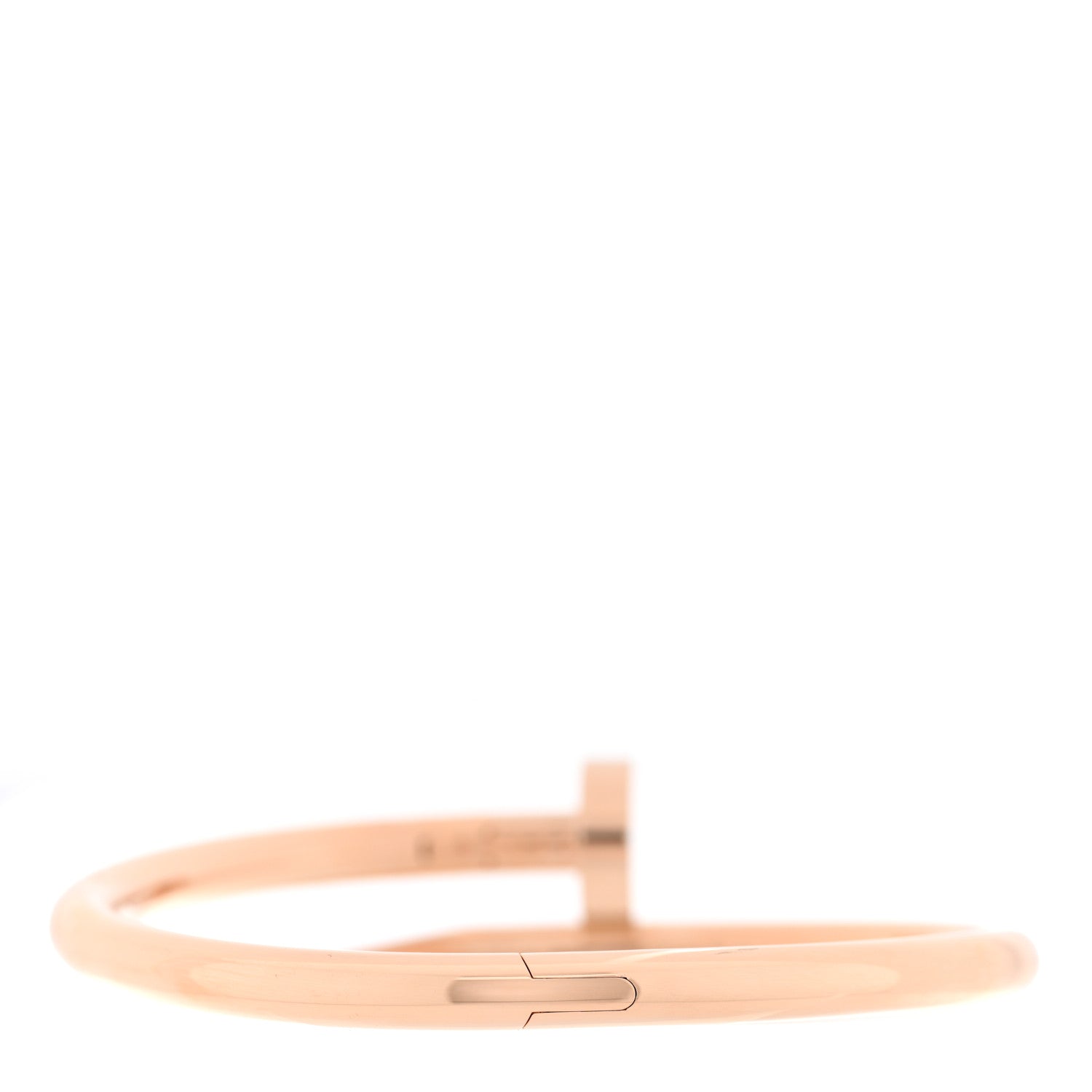 18K Pink Gold Large Juste Un Clou Bracelet 18 — view 2
