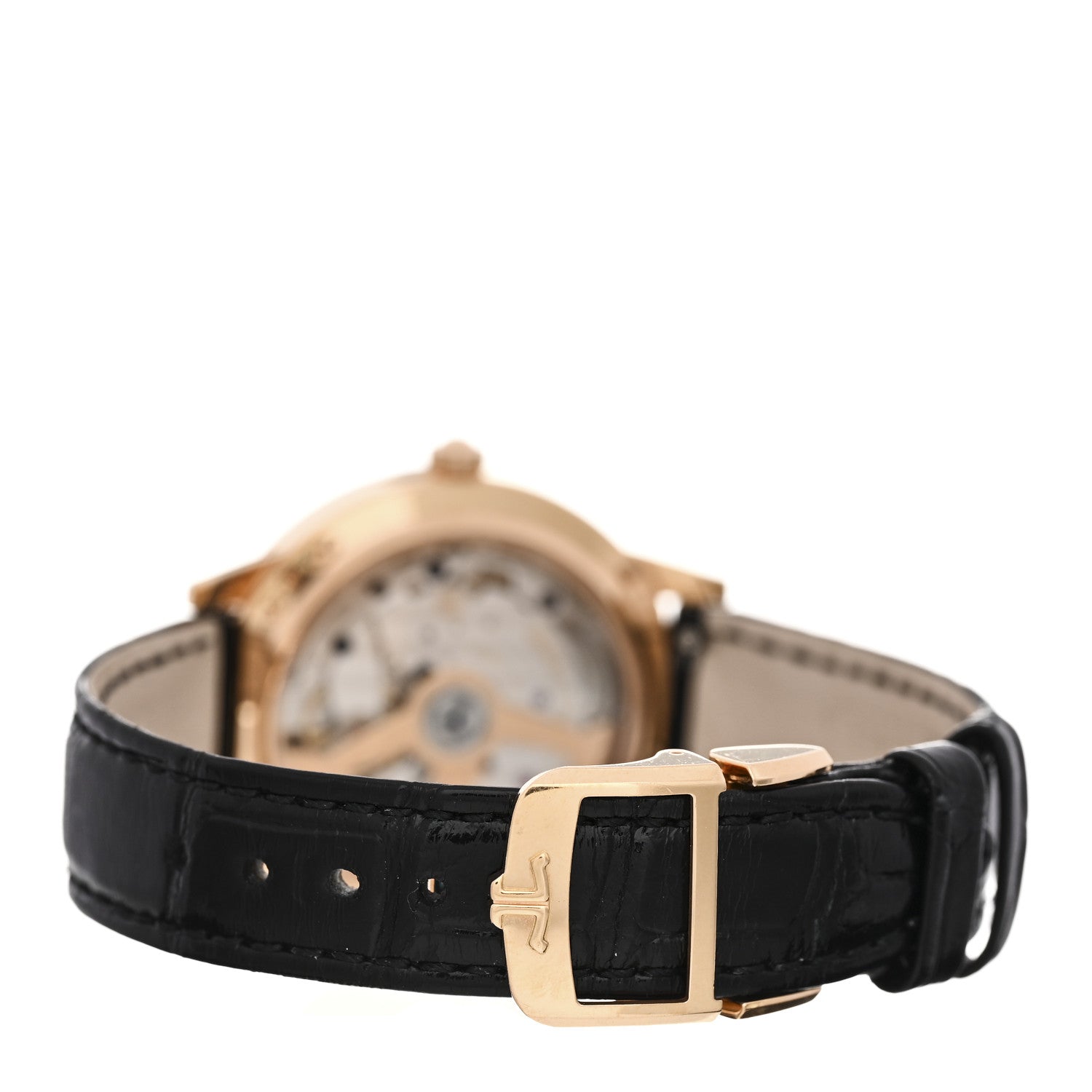 18K Rose Gold Alligator Diamond Bezel 34mm Rendez-Vous Automatic Watch Silver Q3442440 — view 3