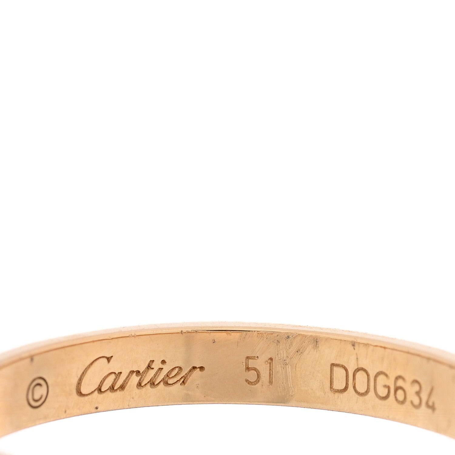18K Yellow Gold Diamond 2.6mm LOVE Paved Band Ring 51 5.75 — view 4