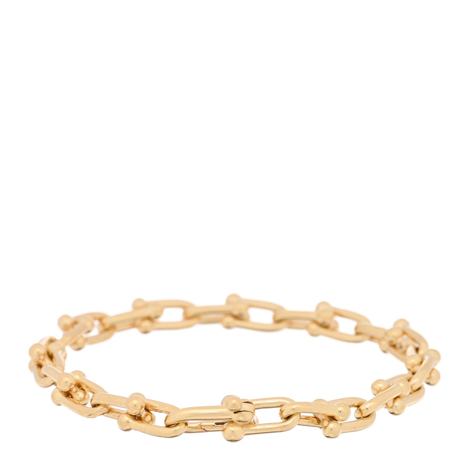 18K Yellow Gold Small HardWear Link Bracelet — view 2