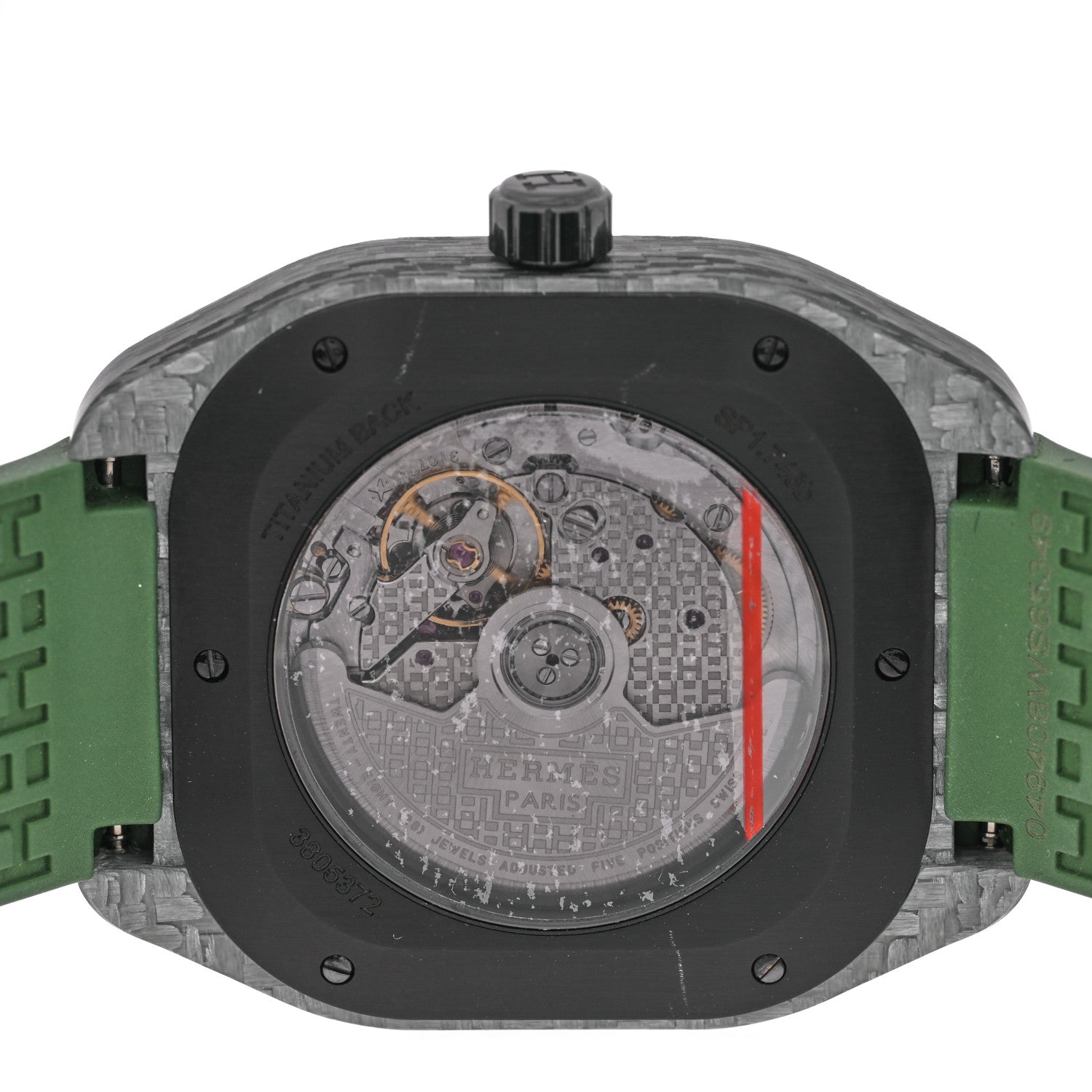 Glass Fiber Ceramic Rubber 39mm H08 Automatic Watch Vert — view 4