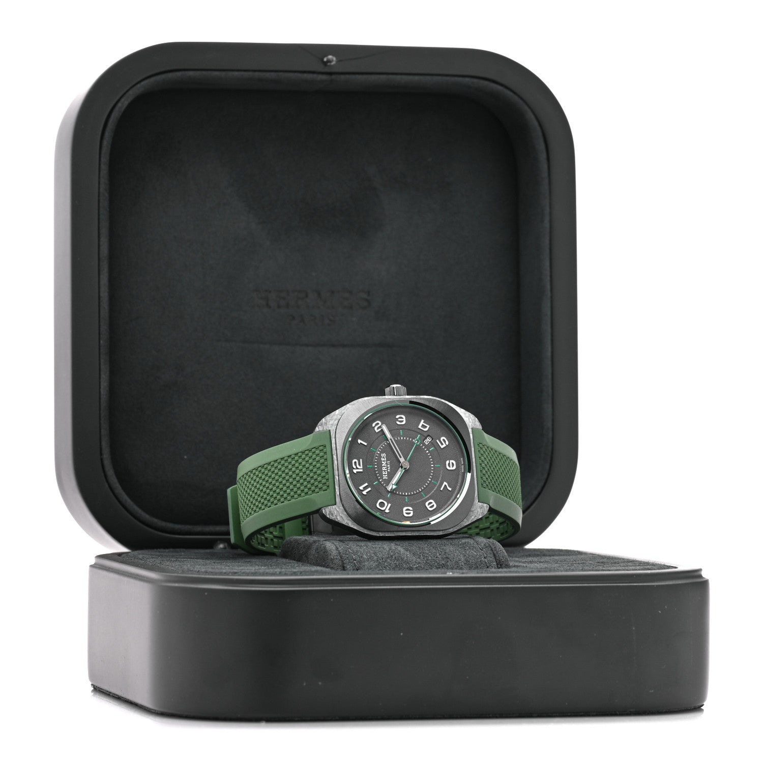 Glass Fiber Ceramic Rubber 39mm H08 Automatic Watch Vert — view 5