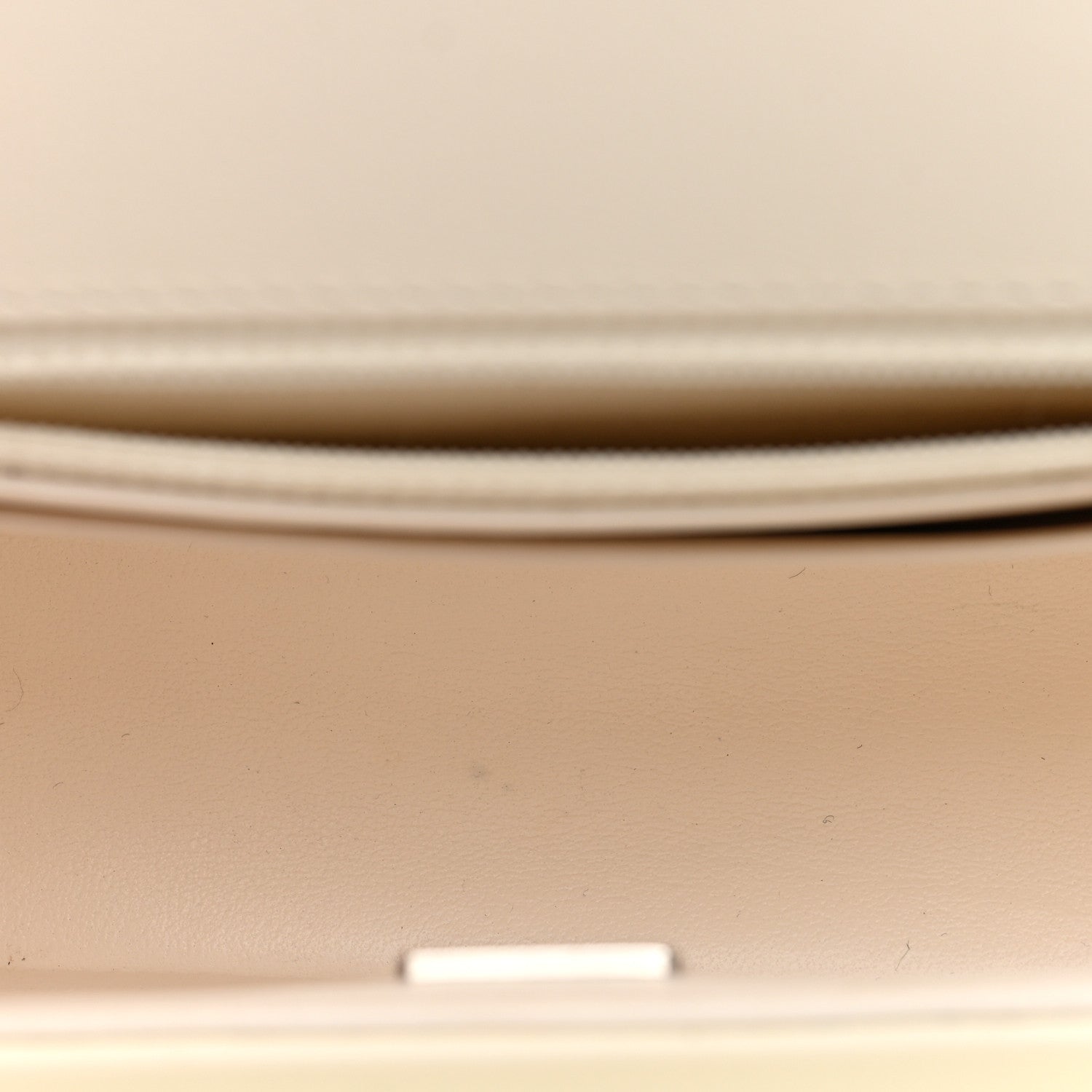 Patent Calfskin Small Camellia Single Flap White — view 5