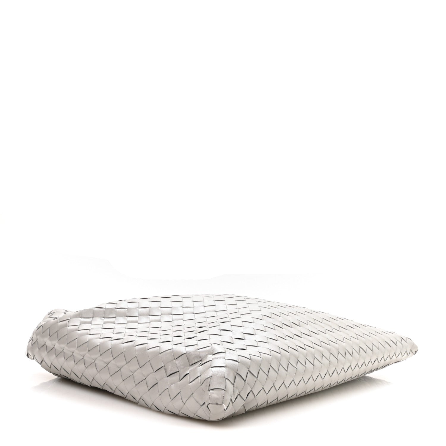 Calfskin Intrecciato Large Hop Sterling — view 3