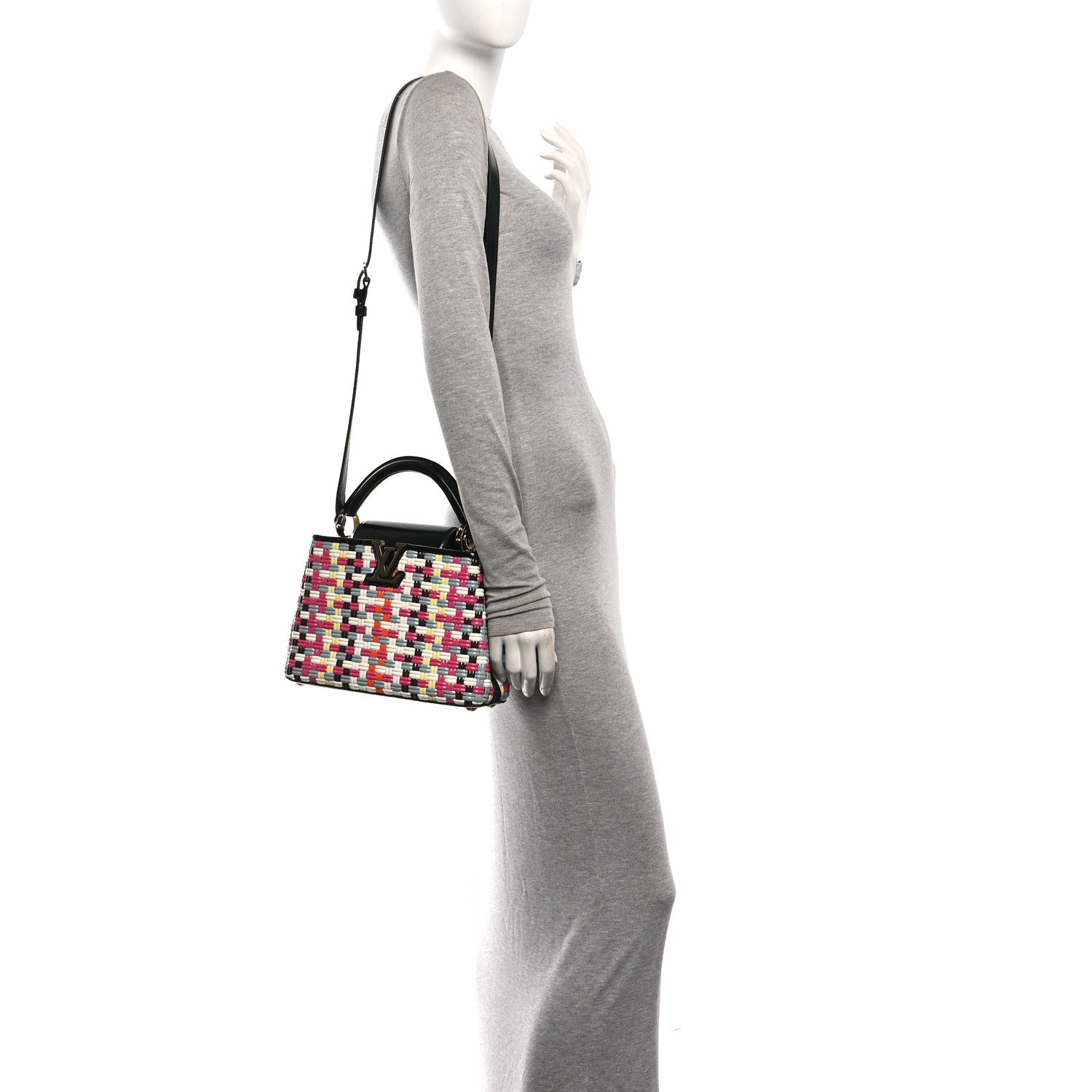 Taurillon Calfskin Guinguette Capucines BB Multicolor — view 2