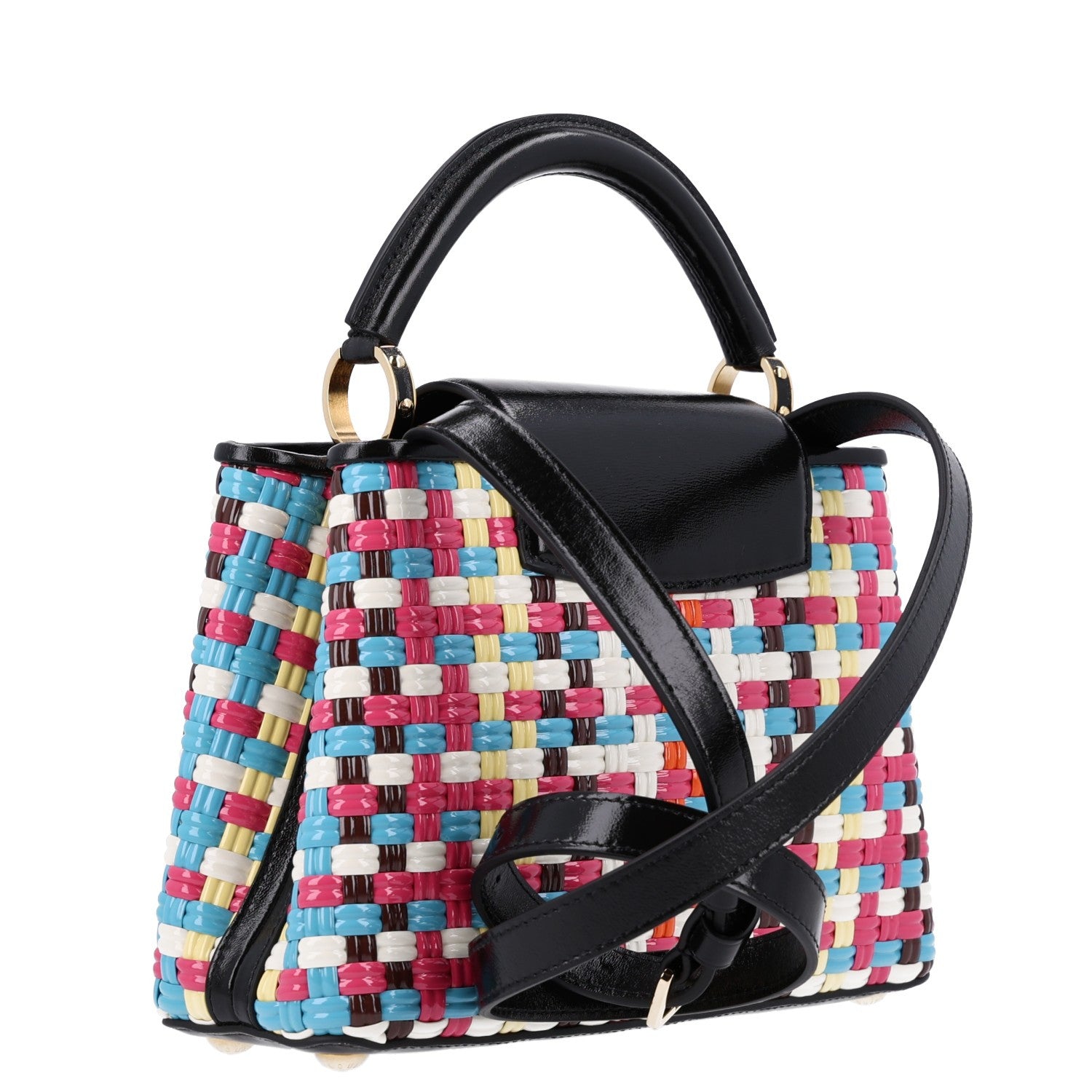 Taurillon Calfskin Guinguette Capucines BB Multicolor — view 3
