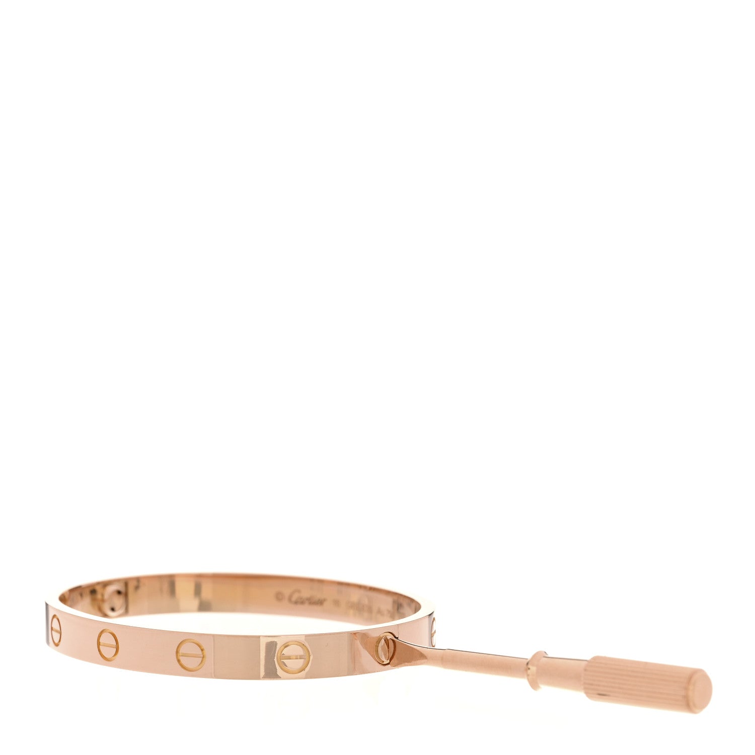 18k Pink Gold Love Bracelet 16 — view 3