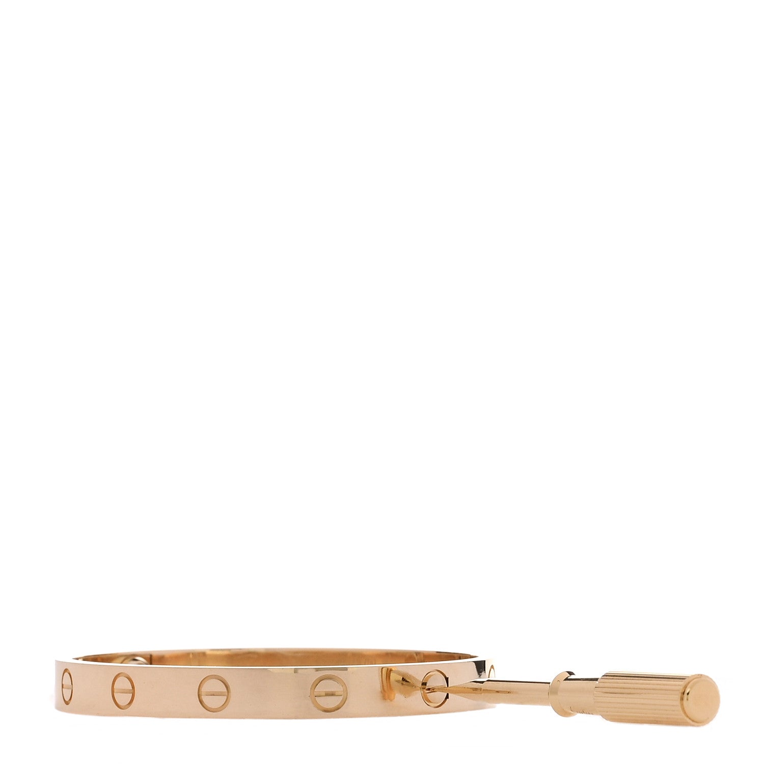 18K Yellow Gold LOVE Bracelet 16 — view 2