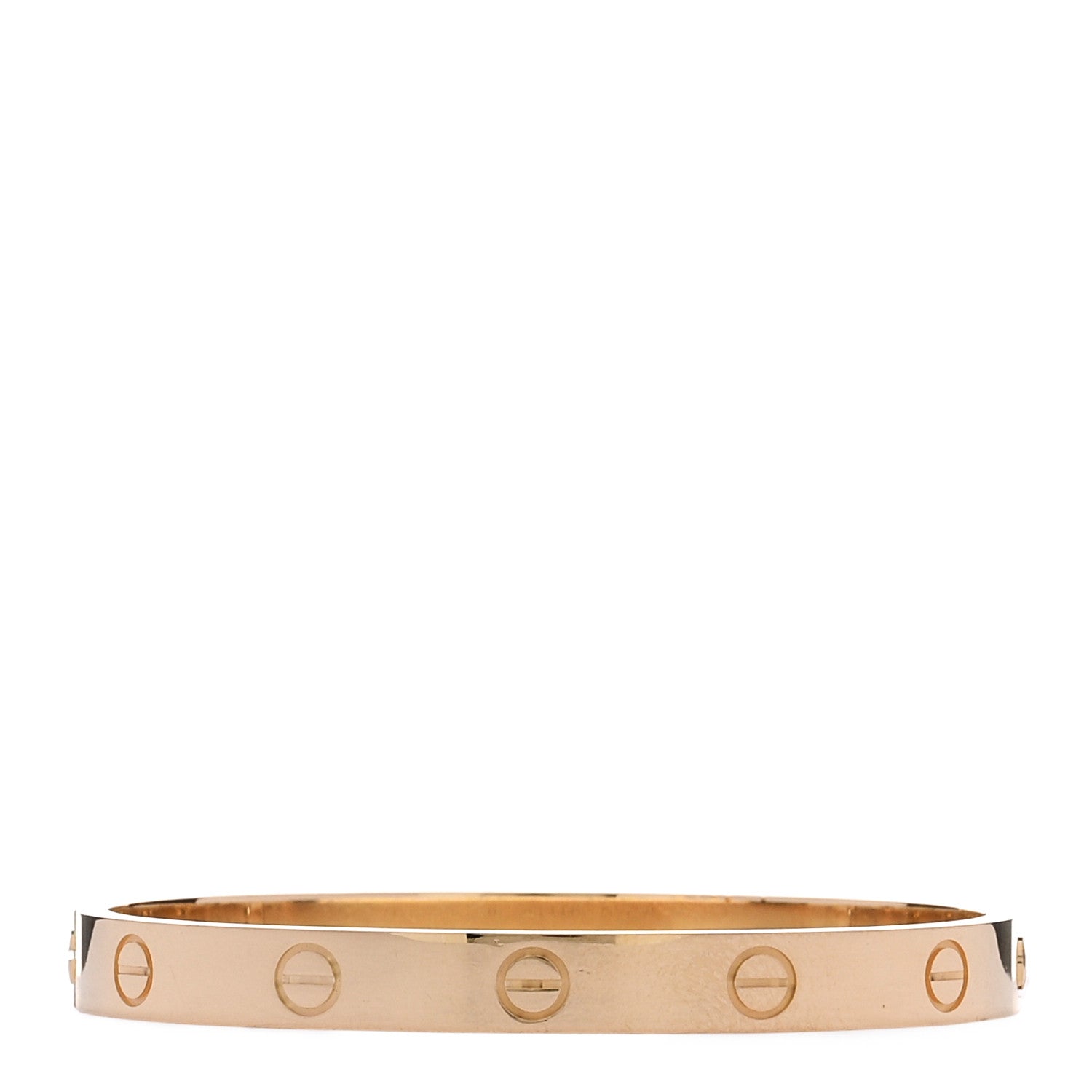18K Yellow Gold LOVE Bracelet 16 — view 3