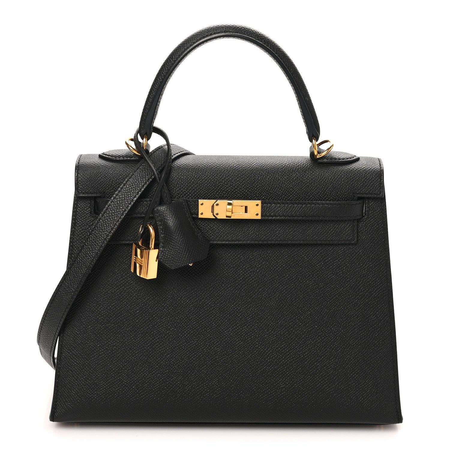 Epsom Kelly Sellier 25 Black — view 1