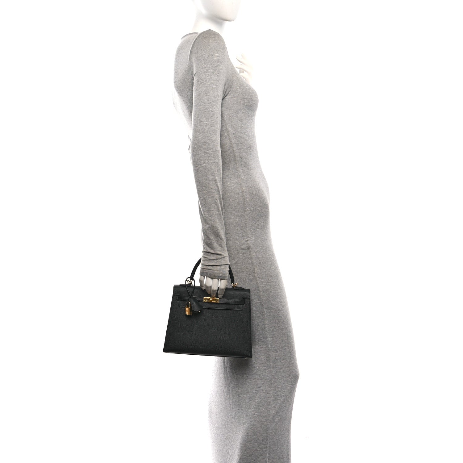 Epsom Kelly Sellier 25 Black — view 2