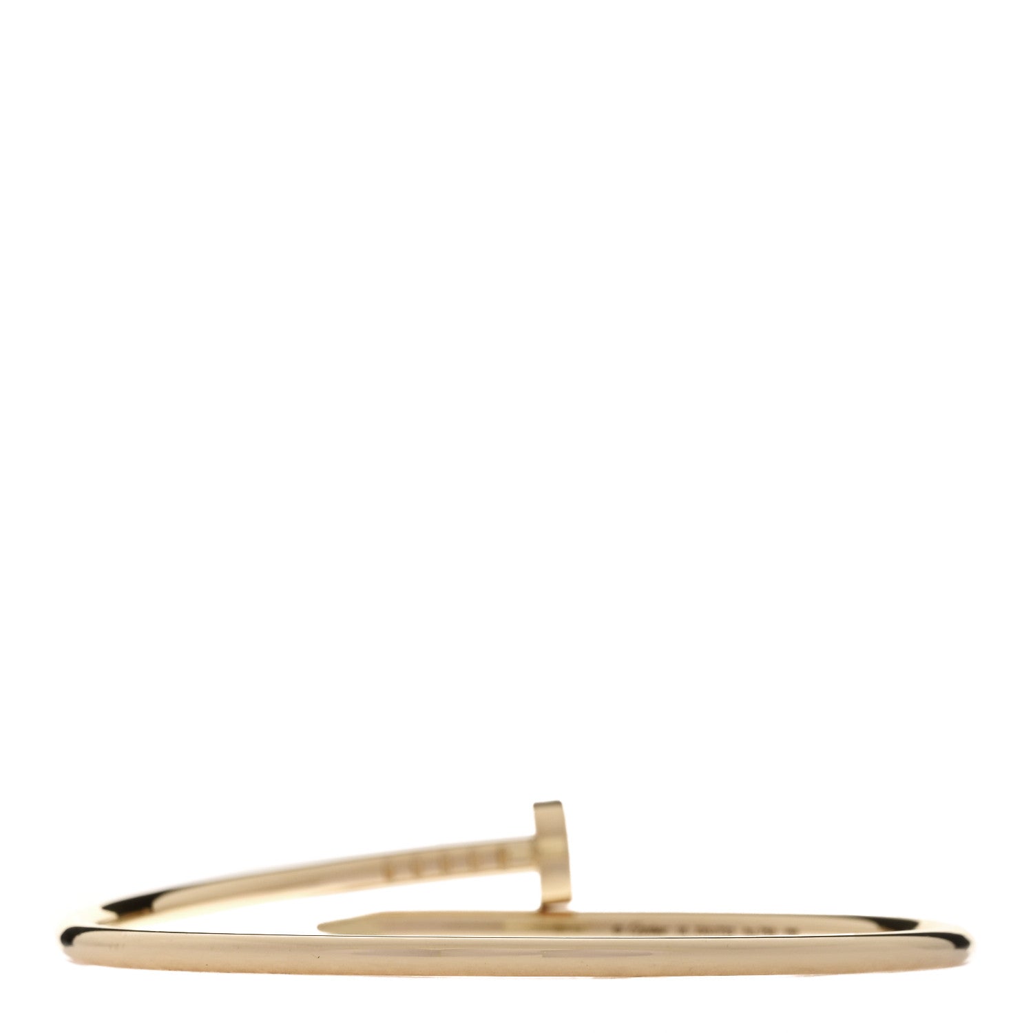 18K Yellow Gold Small Juste Un Clou Bracelet 16 — view 2