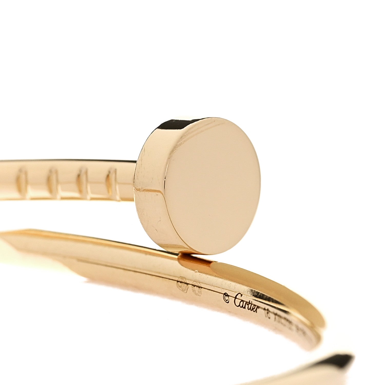 18K Yellow Gold Small Juste Un Clou Bracelet 16 — view 4