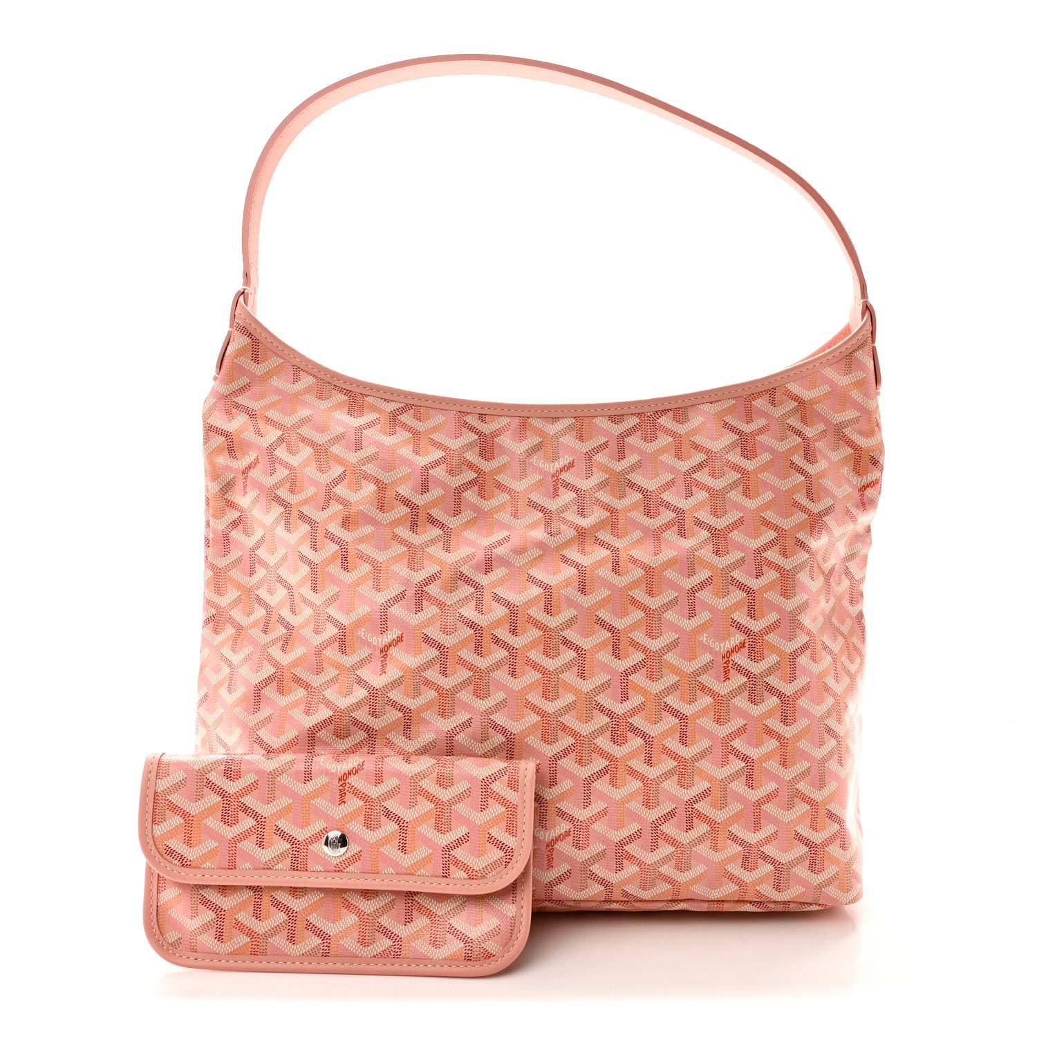 Goyardine Boheme Hobo Powder Pink — view 3