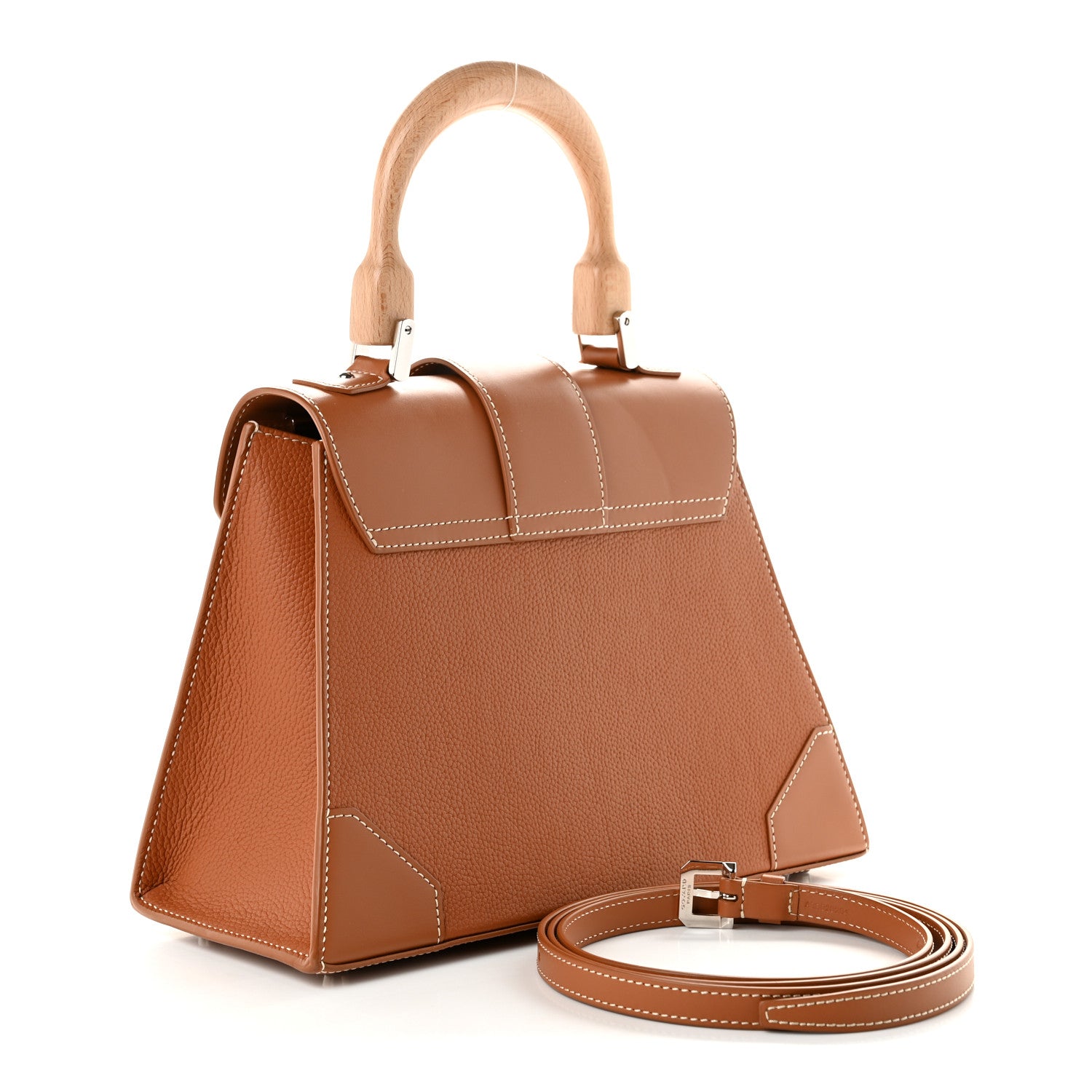 Clemency Cowhide Decize Taurillon Saigon PM Gold — view 3