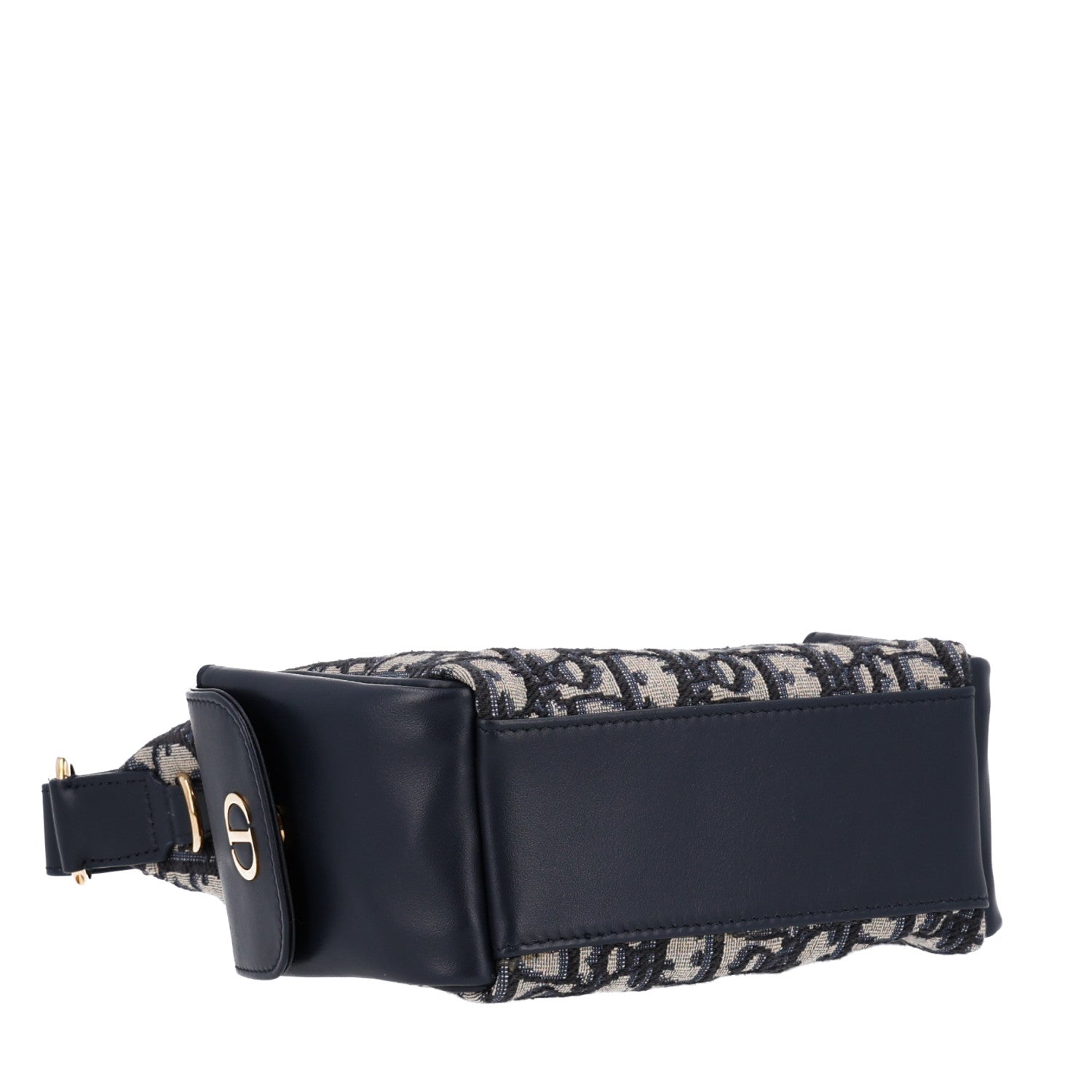 Oblique Jacquard Smooth Calfskin Mini D-Dream Blue — view 4