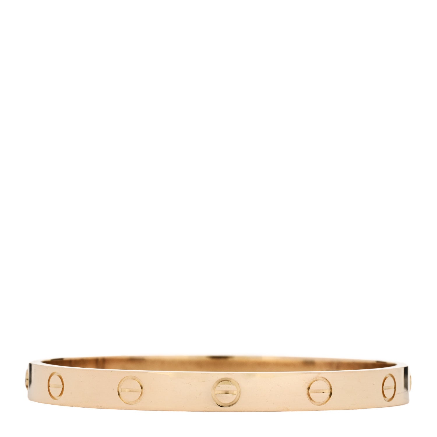 18K Yellow Gold LOVE Bracelet 17 — view 3