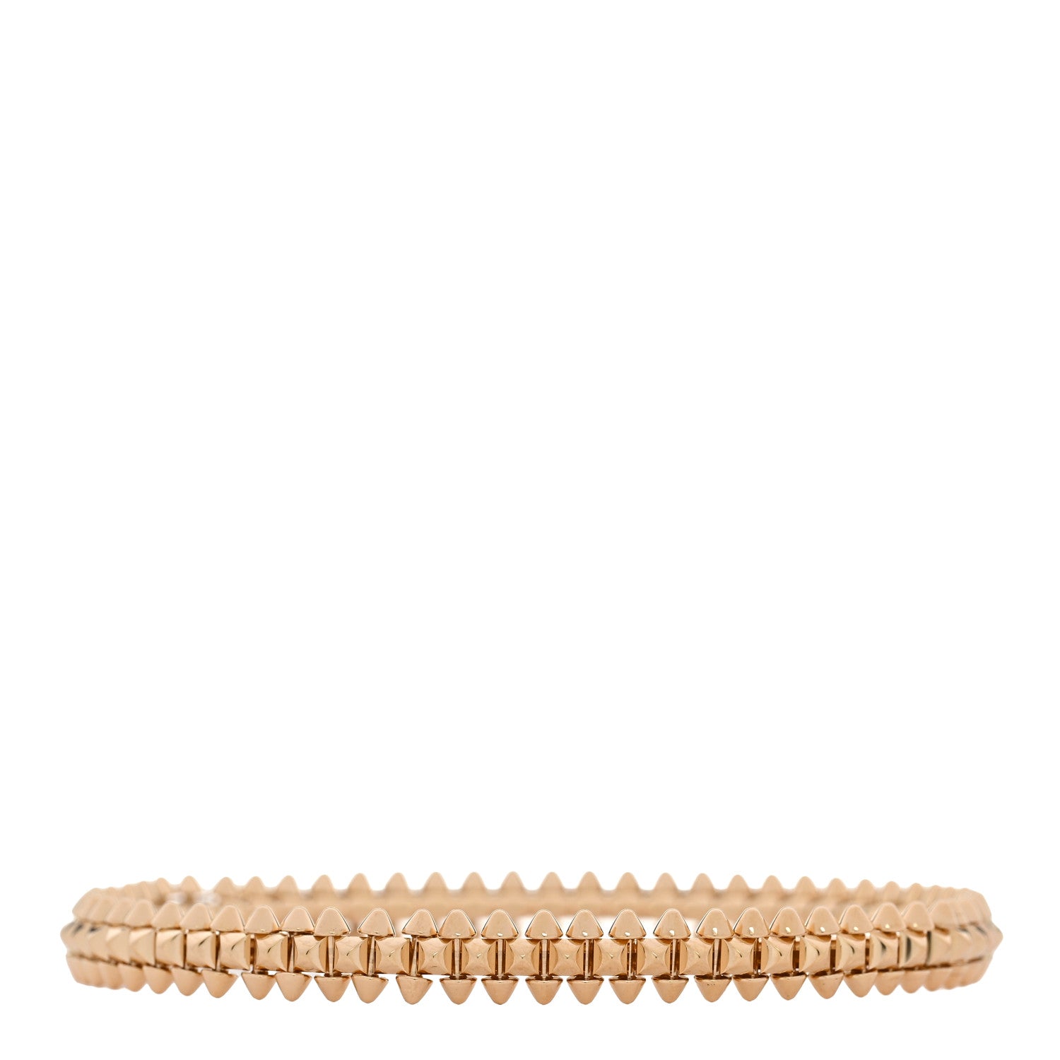 18K Yellow Gold Small Clash De Cartier Bracelet 17