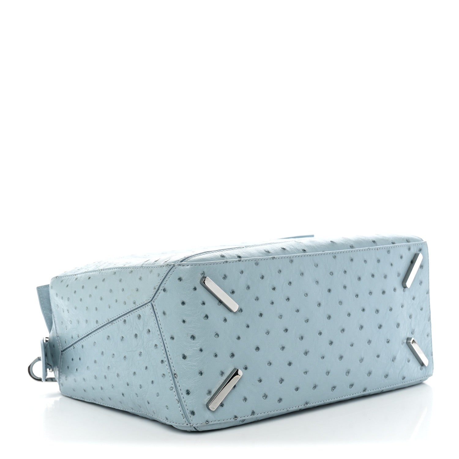 Ostrich Large Puzzle Bag Blue — view 4